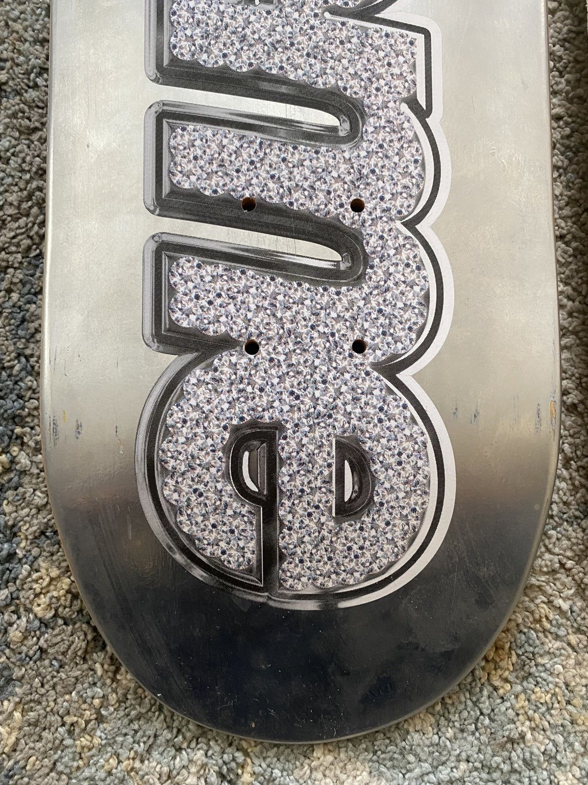 Supreme 2013 Bling Logo Skateboard Deck Set