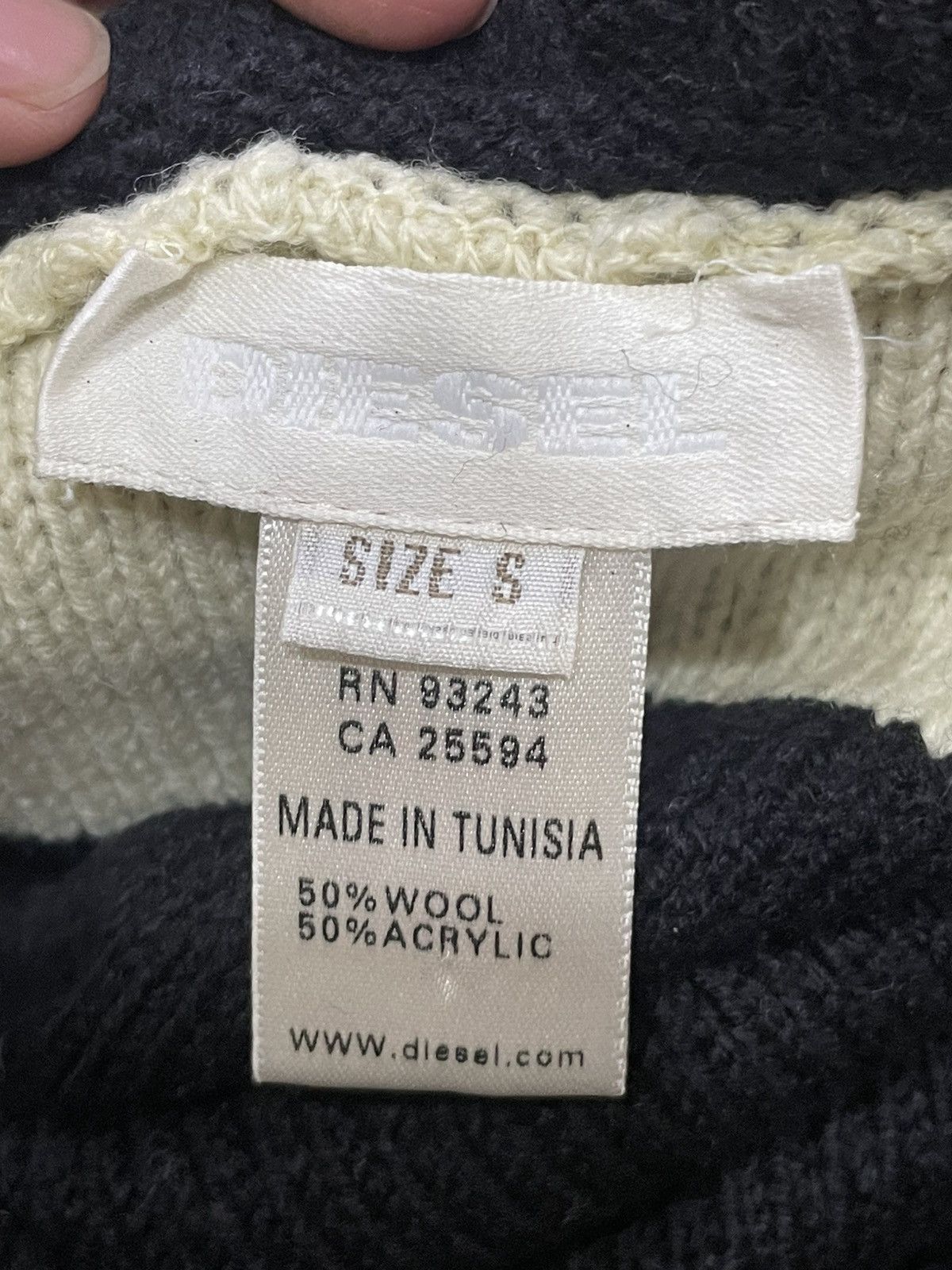 Diesel Diesel Turtleneck Sweatshirt Size US S / EU 44-46 / 1 - 5 Thumbnail