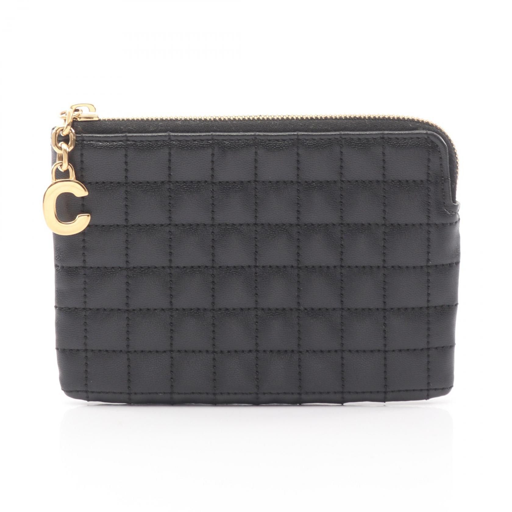 Celine Celine Celine Coin Card Pouch Leather Coin Case Leather Coin Case 10B823BFL.38NO DUTY FREE for USA Size ONE SIZE - 1 Thumbnail