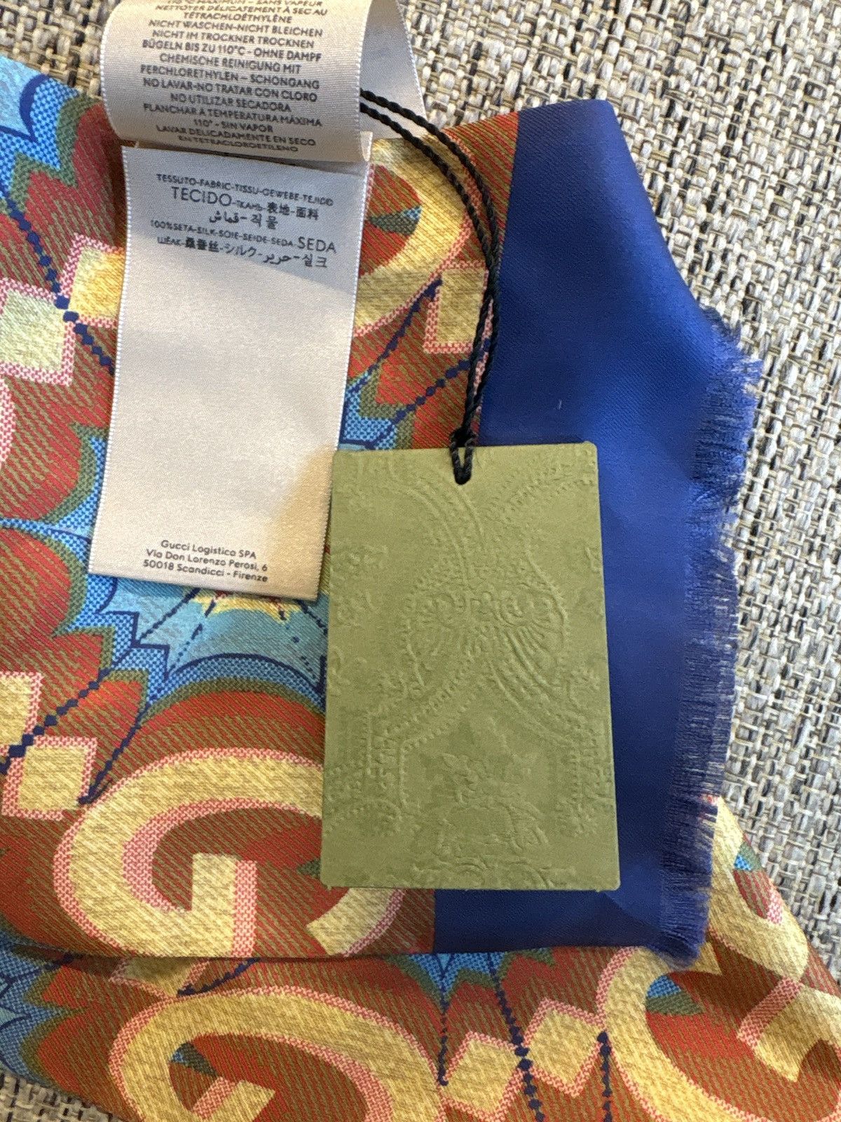 Gucci Gucci 100 scarf Size ONE SIZE - 9 Thumbnail