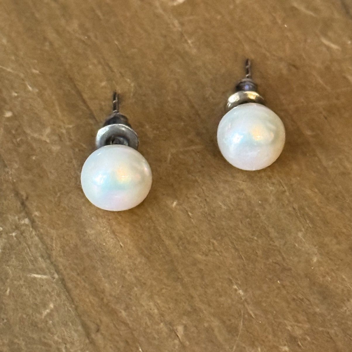 Vintage Vintage freshwater pearl stud earrings Size ONE SIZE - 2 Thumbnail
