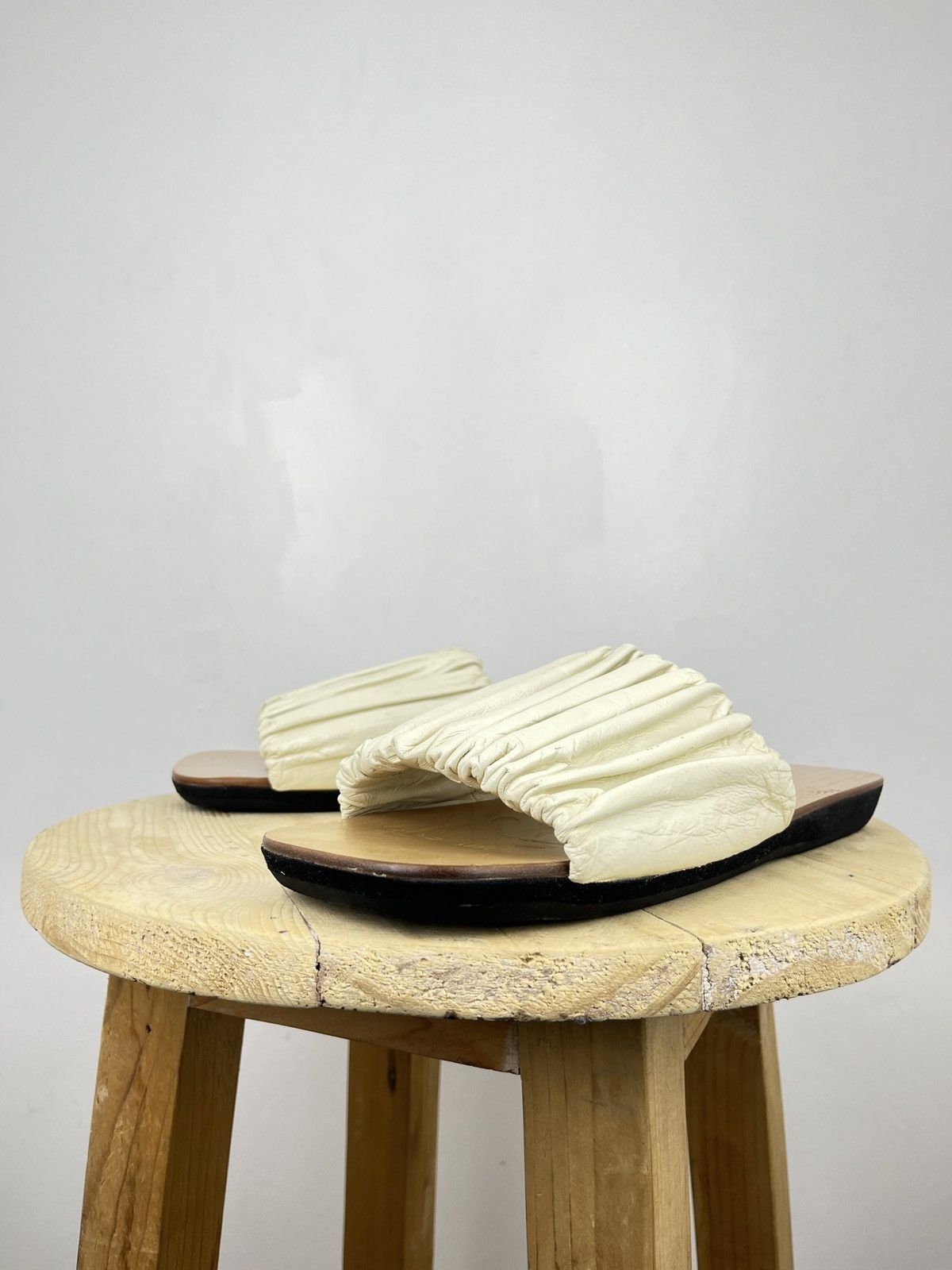 Jil Sander Gathered Sandals Size US 9 / IT 39 - 6 Thumbnail