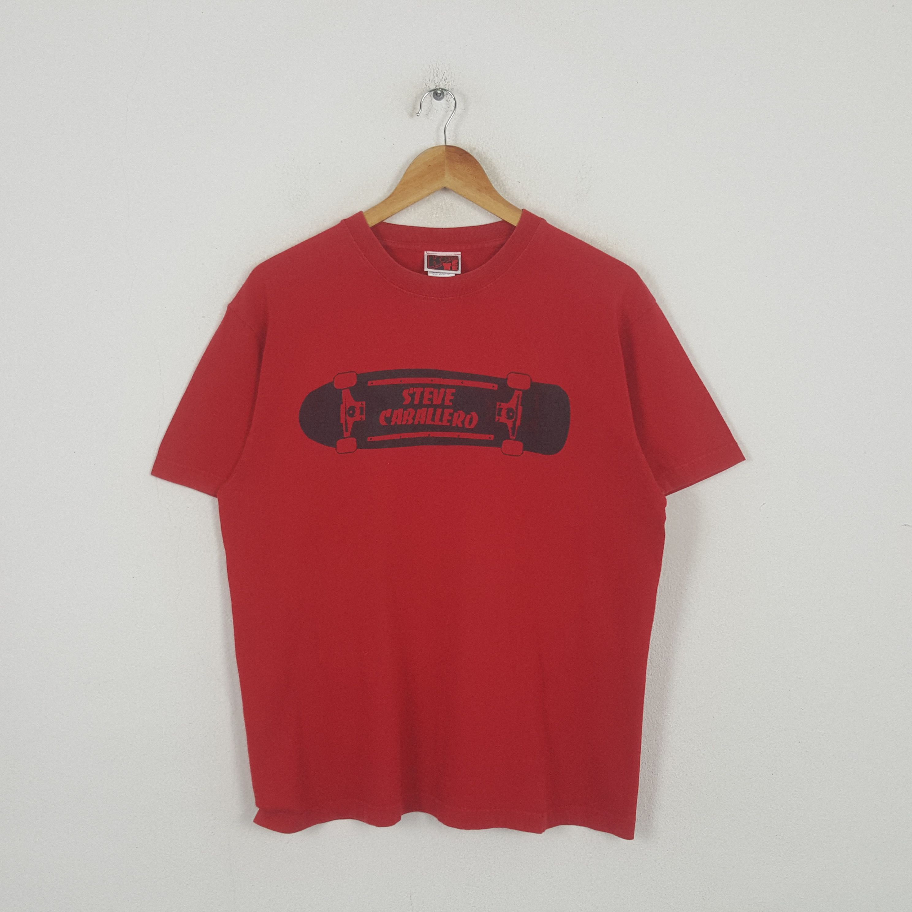 Vintage Vintage S'teve Caballero American Skateboard Tshirt RR1 Size US L / EU 52-54 / 3 - 1 Thumbnail