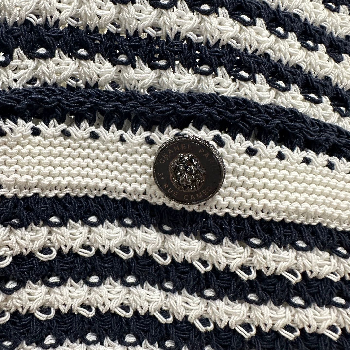Chanel Chanel 22P may367 striped knit midi skirt 36 Size 26" / US 2 / IT 38 - 6 Thumbnail