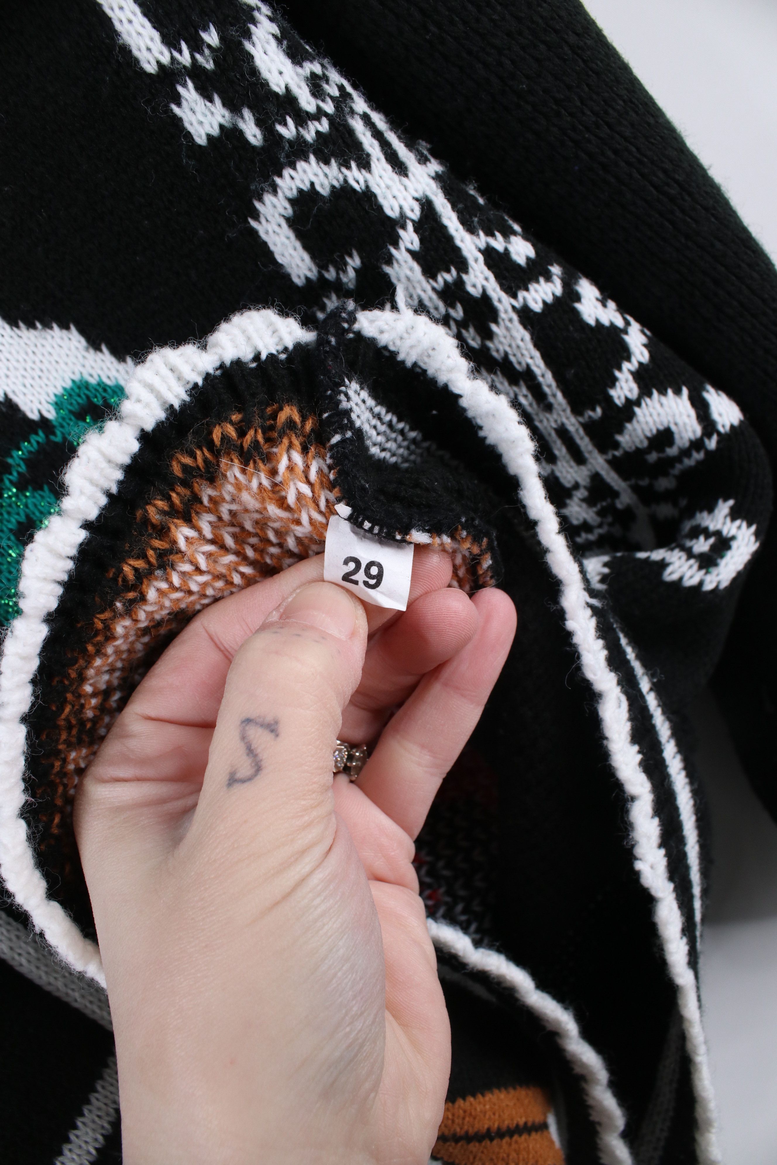 Vintage Vintage 90s Streetwear House Cat Kitten Knit Sweater USA Size L / US 10 / IT 46 - 9 Thumbnail