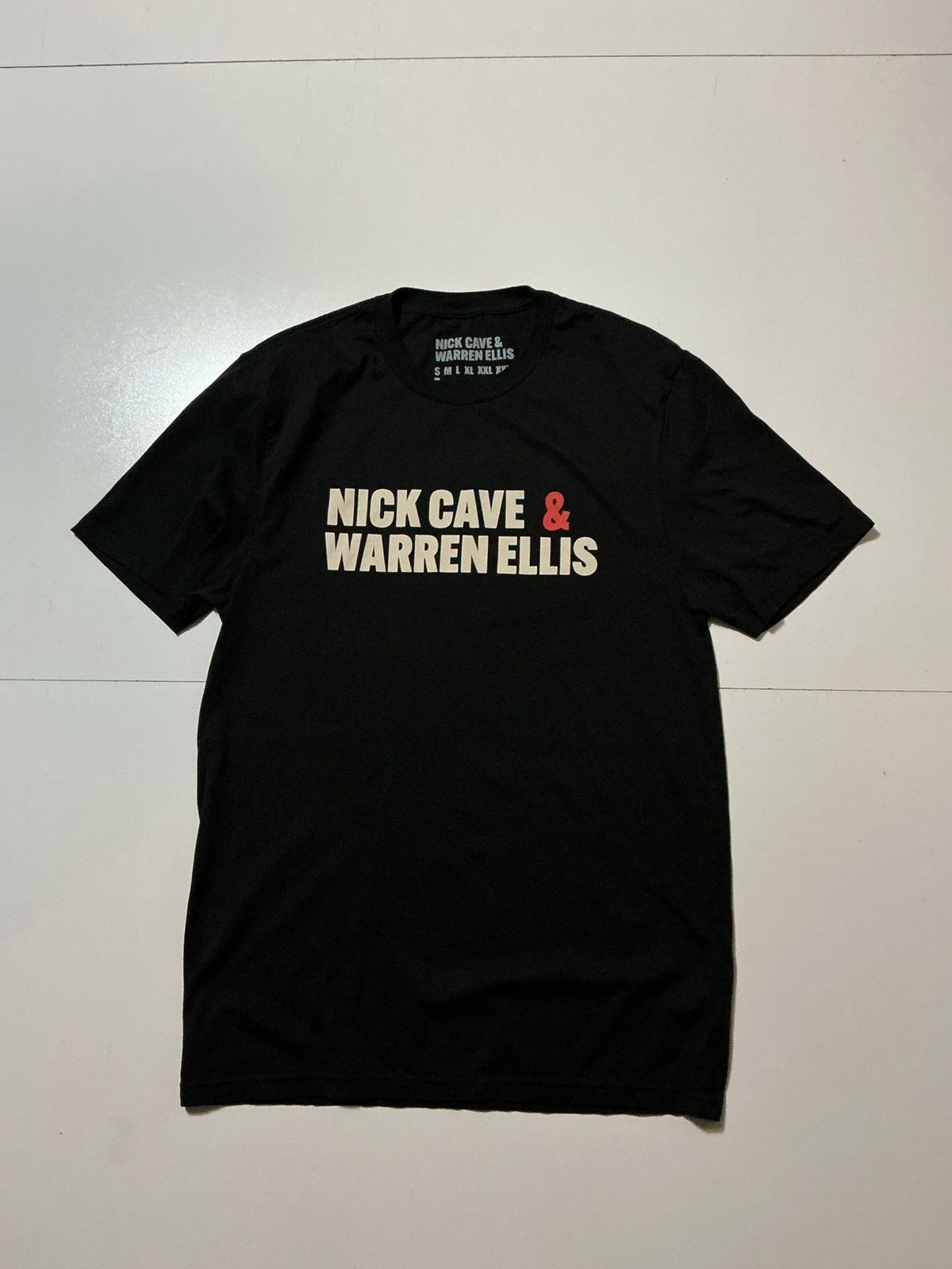 Band Tees Nick Cave & Warren Ellis Carnage Tour 2022 Official T-Shirt Size US S / EU 44-46 / 1 - 1 Thumbnail
