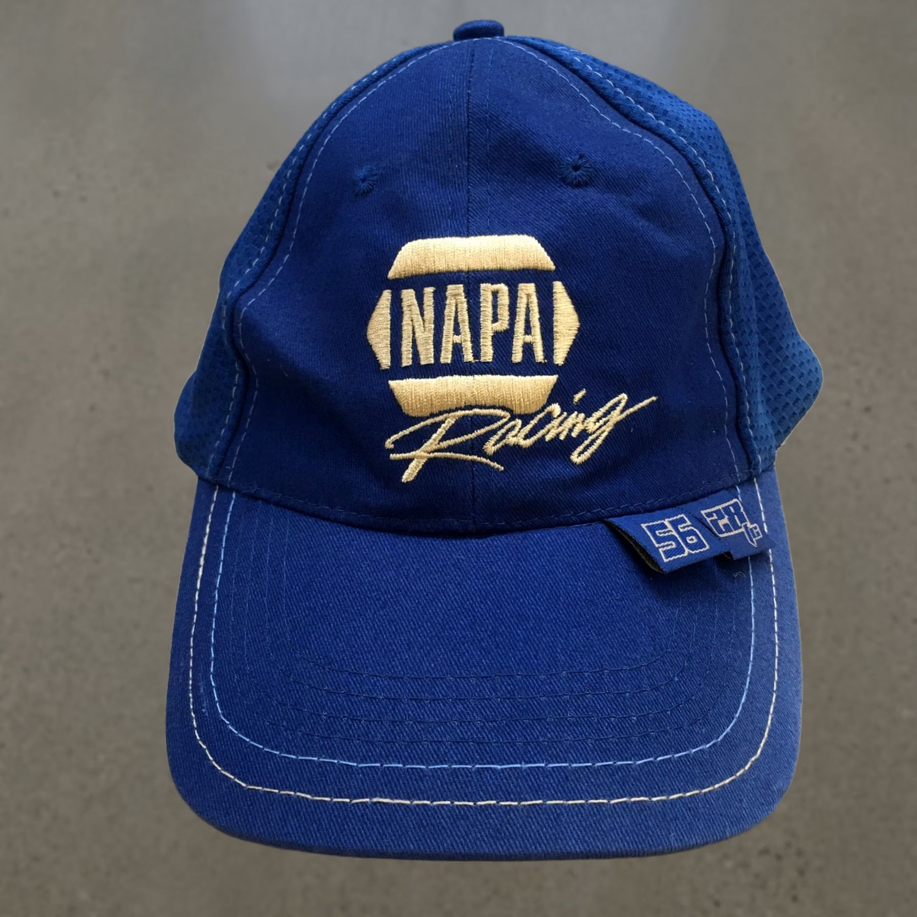 Vintage NAPA Racing 56 Baseball Cap Hat Mens Blue One Size Cotton Curved Brim Casual Size ONE SIZE - 1 Thumbnail
