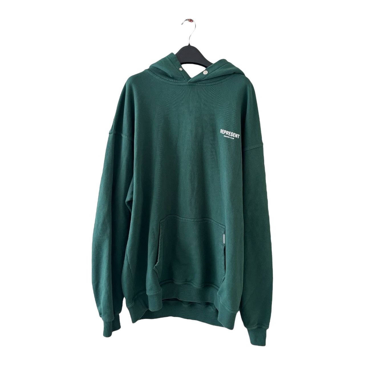 image of Represent Clo Represent Owners Club Hoodie in Green, Men's (Size XL)