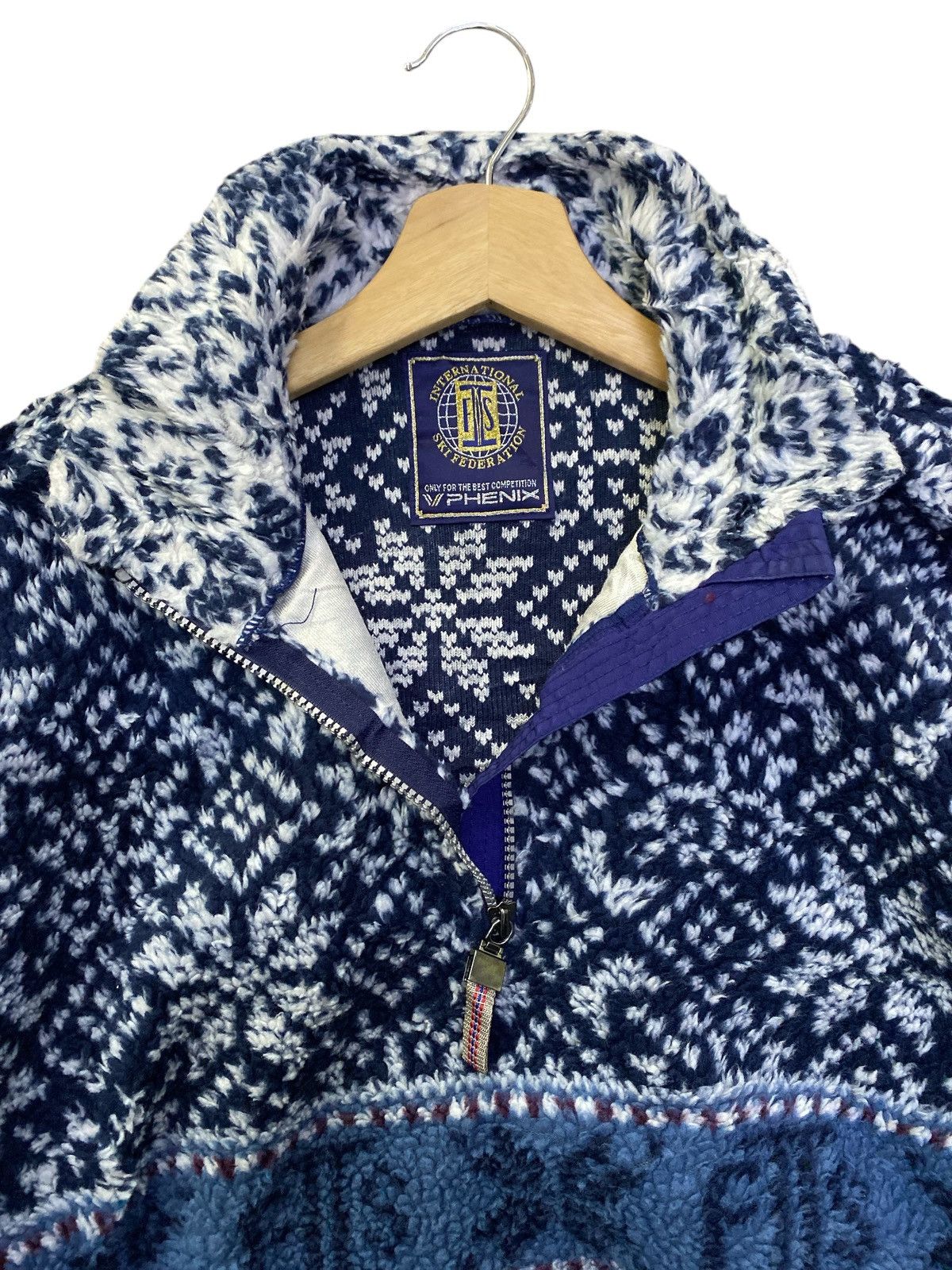 Phenix × Vintage Vintage Phenix Ski Half Zipper Fleece Jacket Size US M / EU 48-50 / 2 - 6 Thumbnail