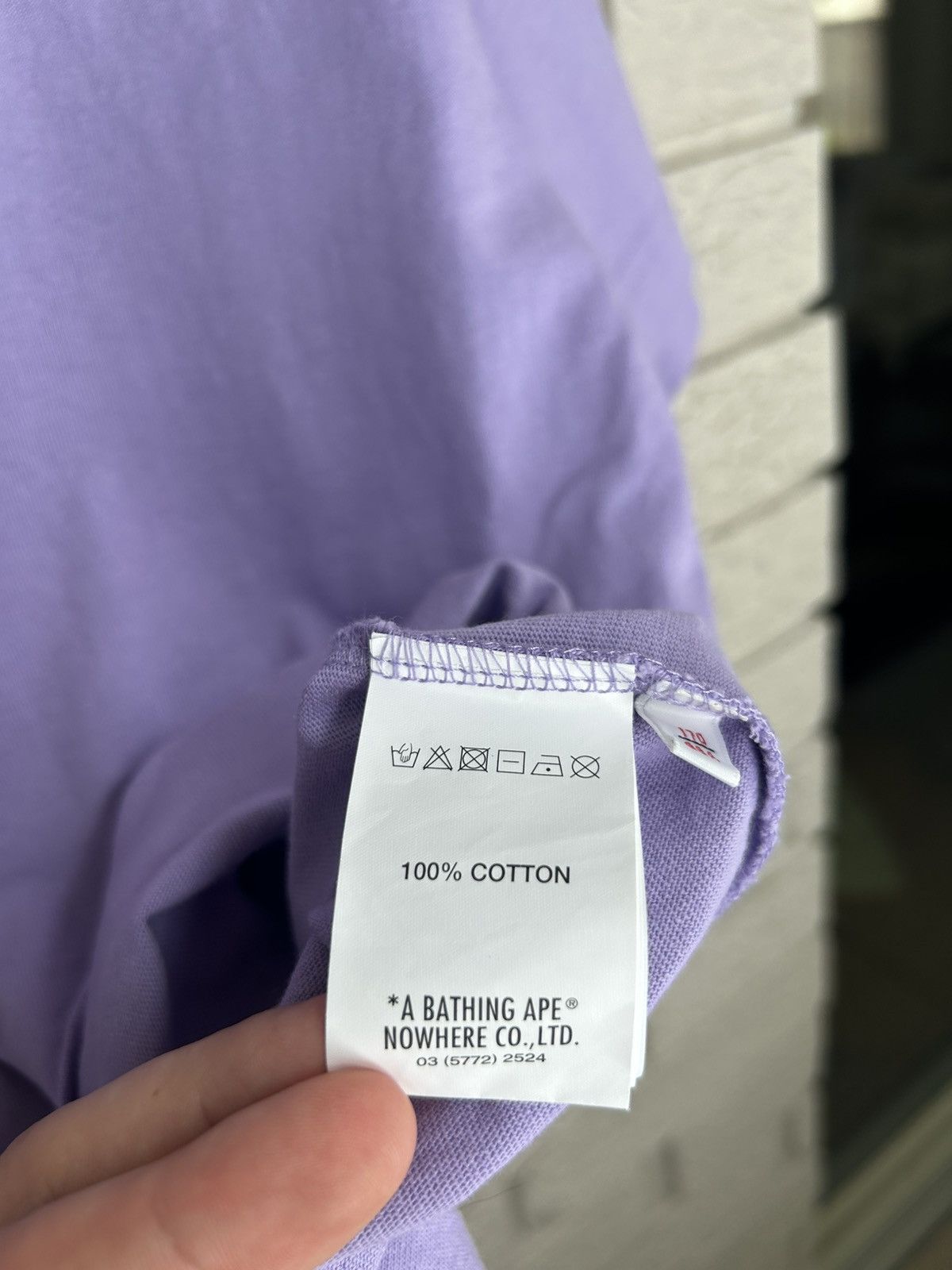 Aape Aape Badge Lavender T Shirt Size US S / EU 44-46 / 1 - 12 Thumbnail