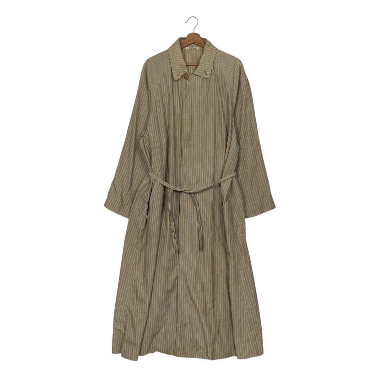Japanese Brand Vintage Nicole Monsieur By Yukio Kobayashi Trenchcoat Size US M / EU 48-50 / 2 - 1 Thumbnail