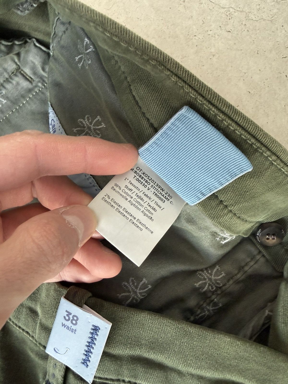 Jacob Cohen JACOB COHEN Comfort Bobby Chino Pants Size US 38 / EU 54 - 7 Thumbnail