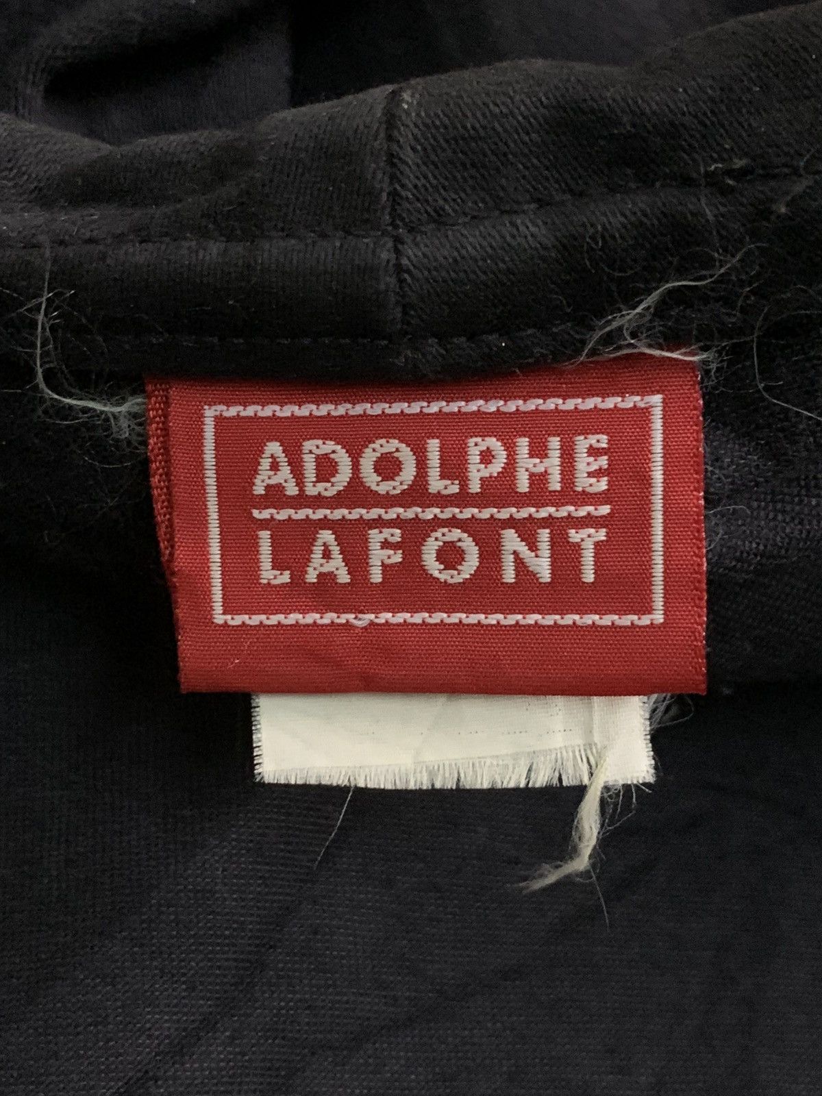 Other Rare Vintage Adolphe Lafont Black Moleskin Chore Jacket Size US L / EU 52-54 / 3 - 4 Thumbnail