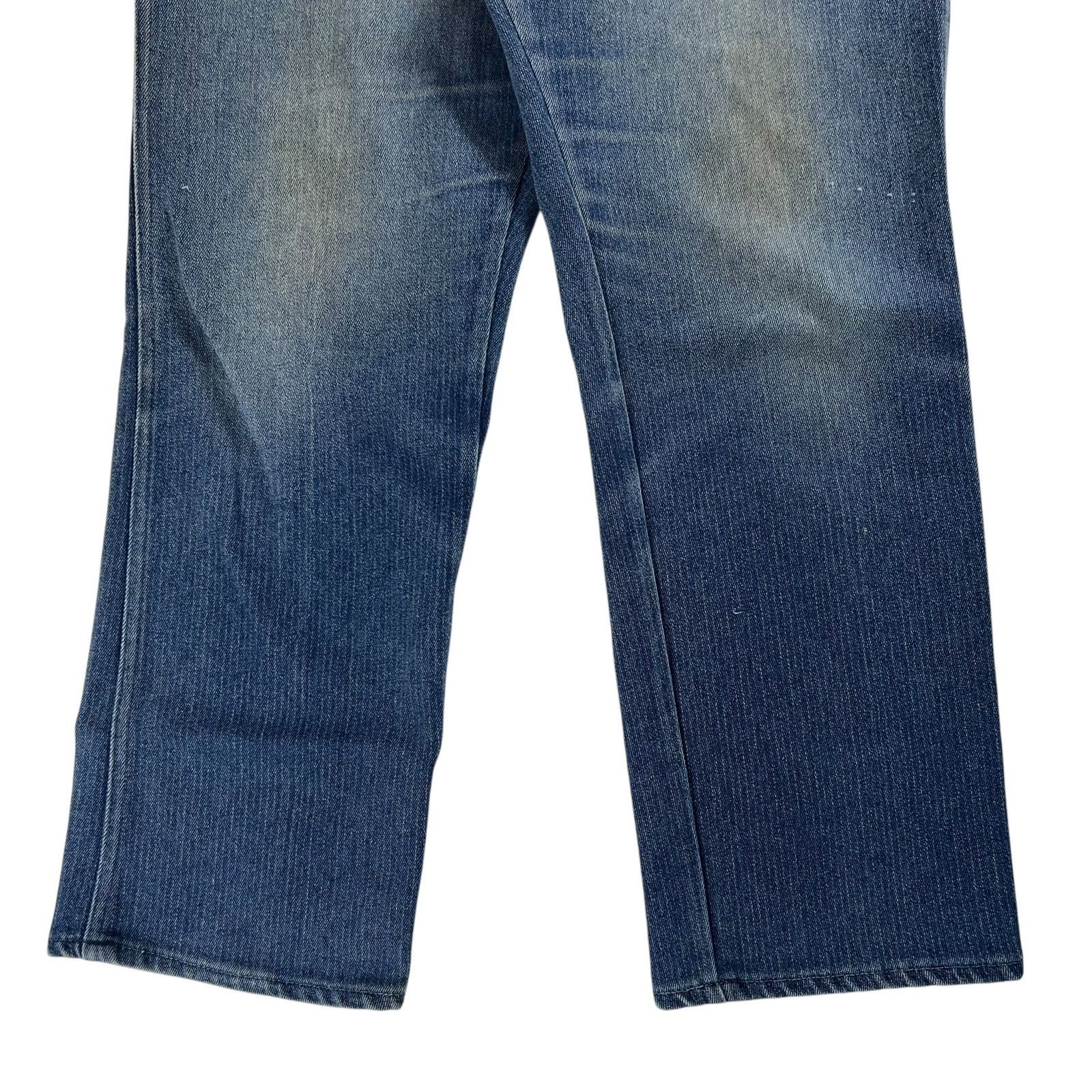 Lee × Vintage Vintage 90s Lee piped faded jeans (35x27) Size US 35 - 7 Thumbnail