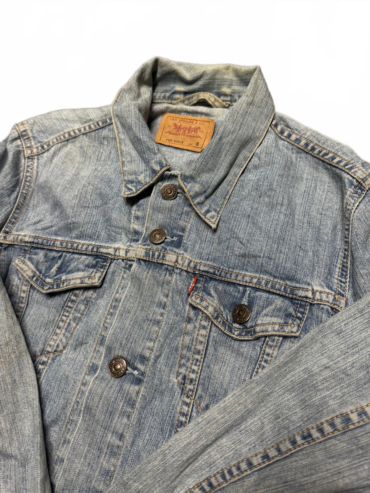 Designer Levi's Vintage Denim Jacket for Girls - Size S Size US S / EU 44-46 / 1 - 2 Thumbnail