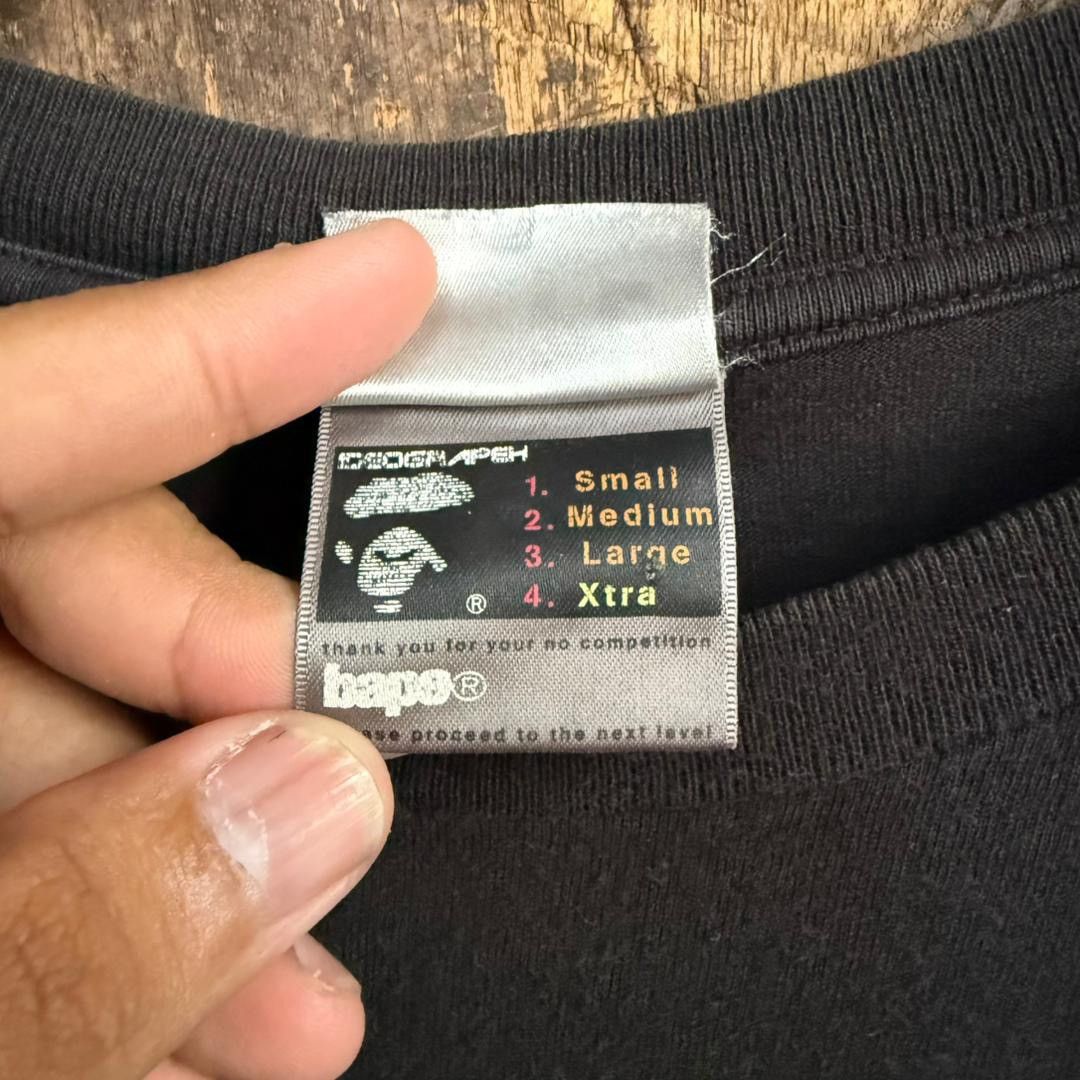 Bape Vintage Bape Sta tshirt Size US XL / EU 56 / 4 - 3 Thumbnail