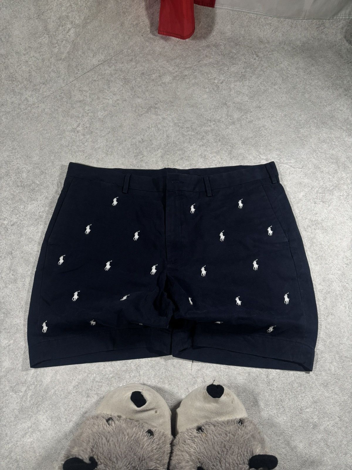 Polo Ralph Lauren Polo ralph lauren monogram pony shorts y2k summer vinatge Size US 38 / EU 54 - 2 Thumbnail
