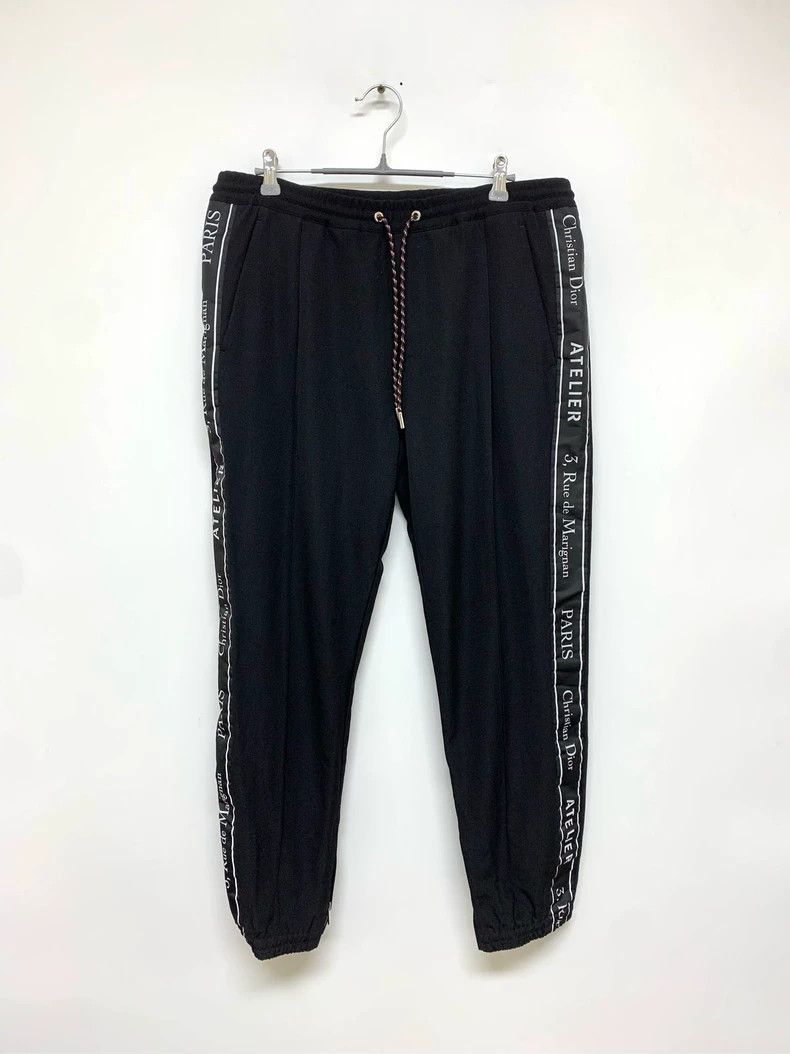 Dior Dior Side string-labeled sweatpants 2504-Nextarrow Size US 34 / EU 50 - 1 Thumbnail
