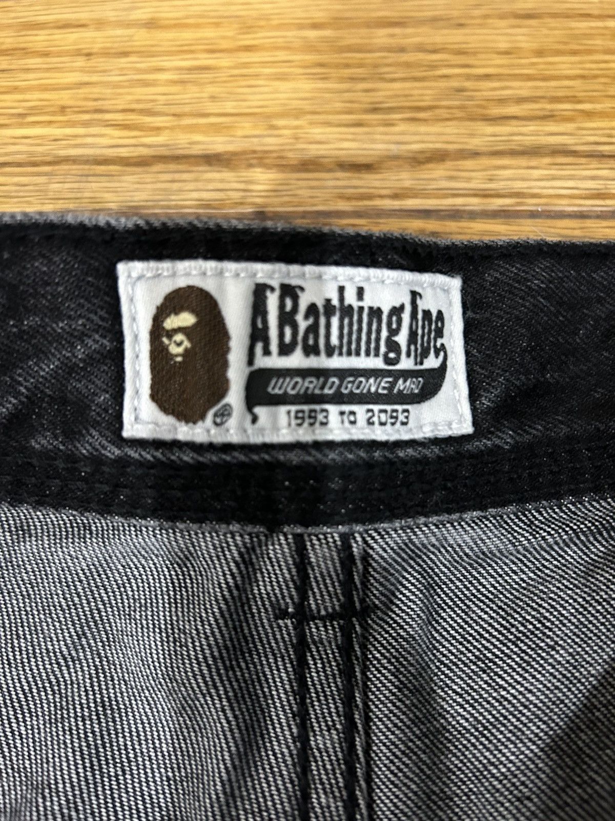 Bape PATCH 2 TONE WASHED WORK SHORTS Size US 32 / EU 48 - 7 Thumbnail