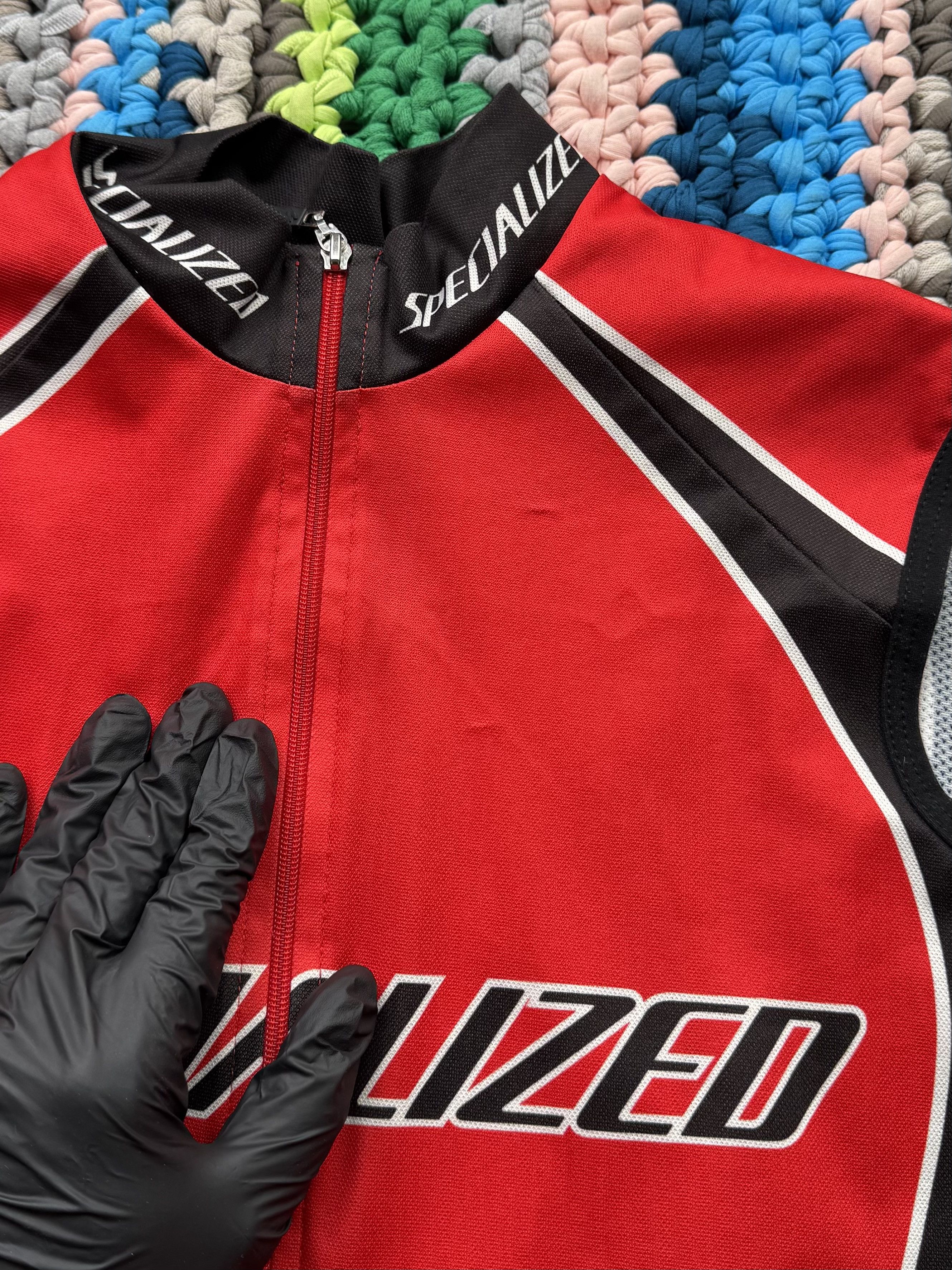 Japanese Brand Specialized Vintage Jersey (V173)(D10) Size US M / EU 48-50 / 2 - 5 Thumbnail