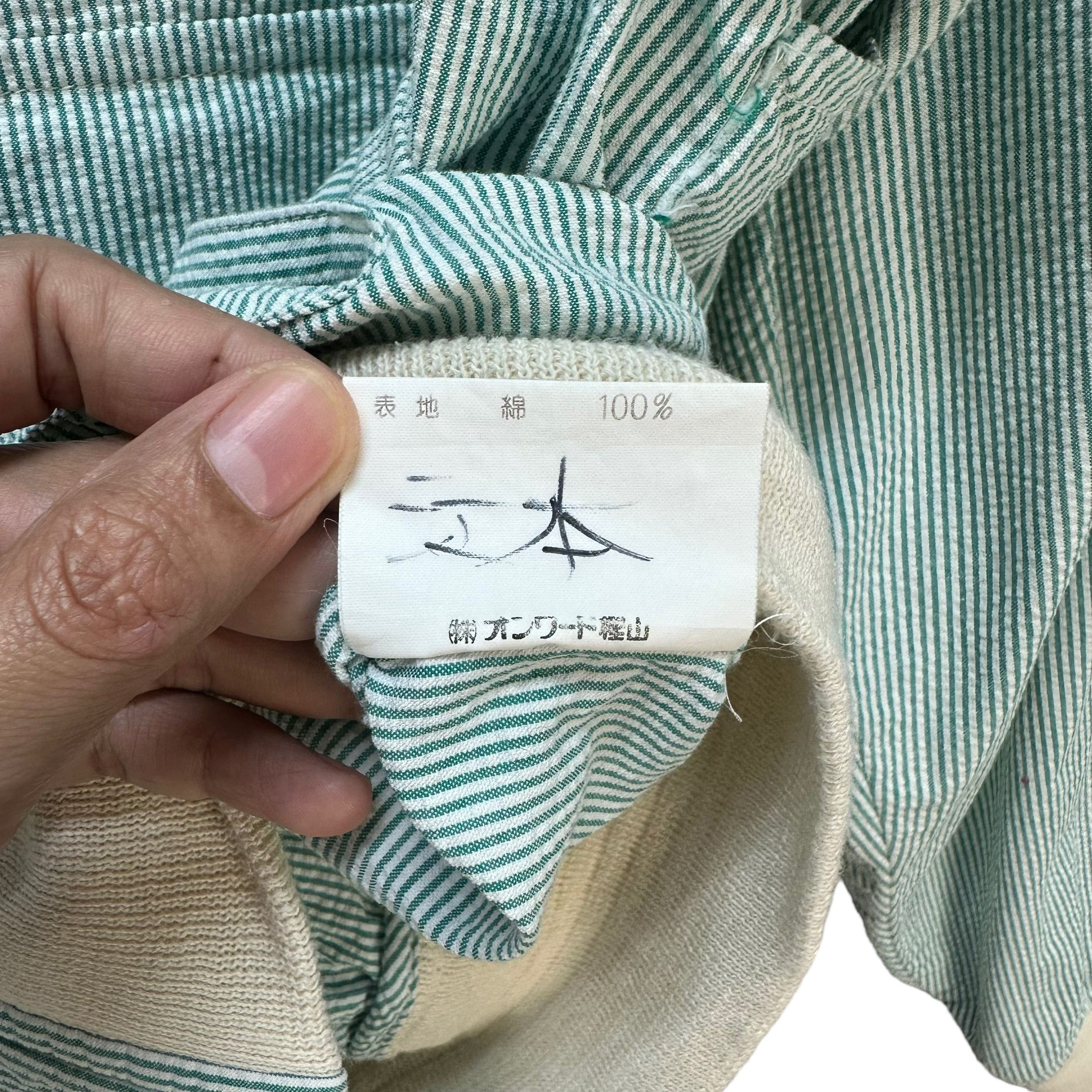 Polo Ralph Lauren 90's POLO RL 3 POCKET STRIPED BOMBER JACKET #8871-033 Size US L / EU 52-54 / 3 - 9 Thumbnail