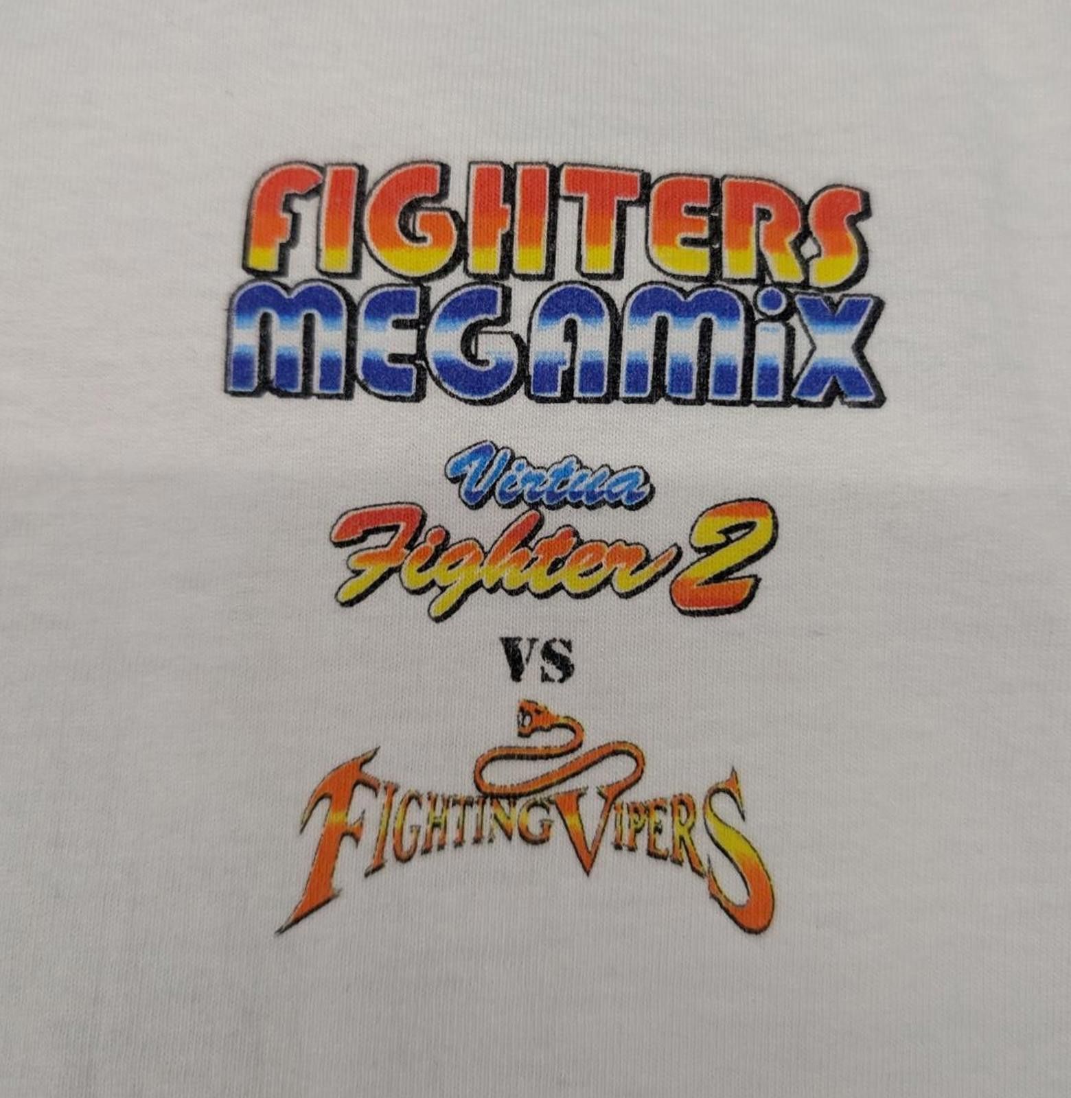 Fruit Of The Loom Vintage 90s Sega Saturn Fighters Mega Mix promo t-shirt Size US XL / EU 56 / 4 - 4 Thumbnail