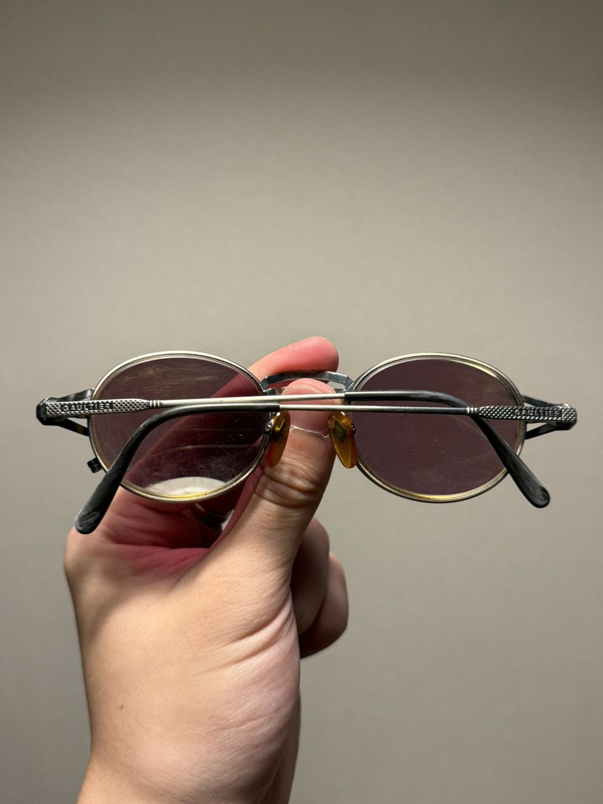 Jean Paul Gaultier Jean Paul Gaultier 90s VINTAGE Magnetic Dual-Lens SUNGLASSES Size ONE SIZE - 5 Thumbnail