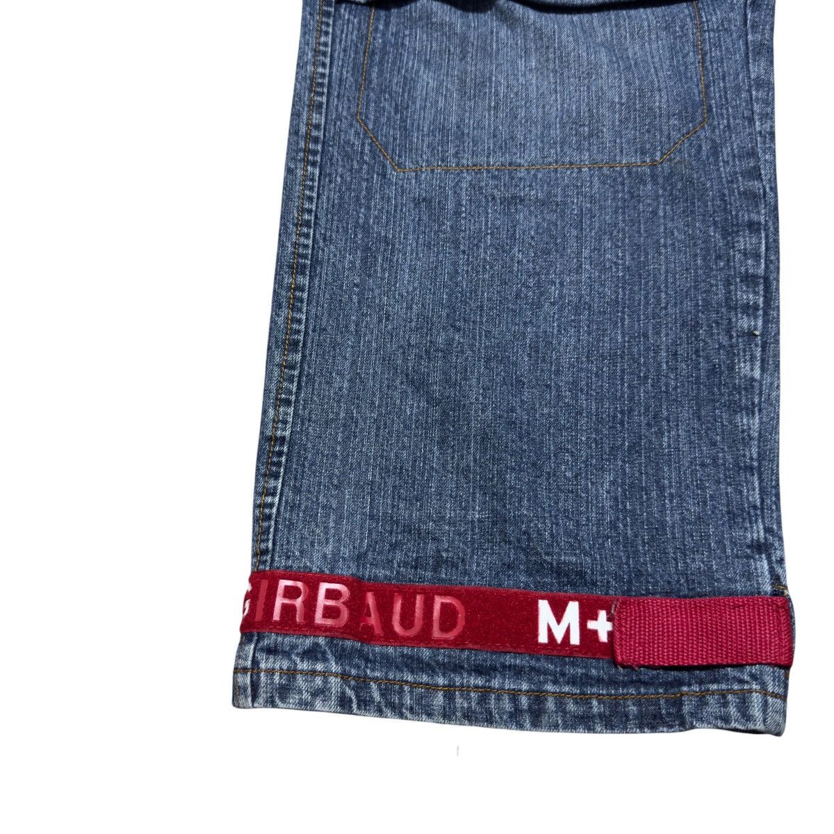 Marithe + Francois Girbaud Marithe Francois Girbaud Velcro Strape Denim Baggy Jeans Size US 36 / EU 52 - 8 Thumbnail