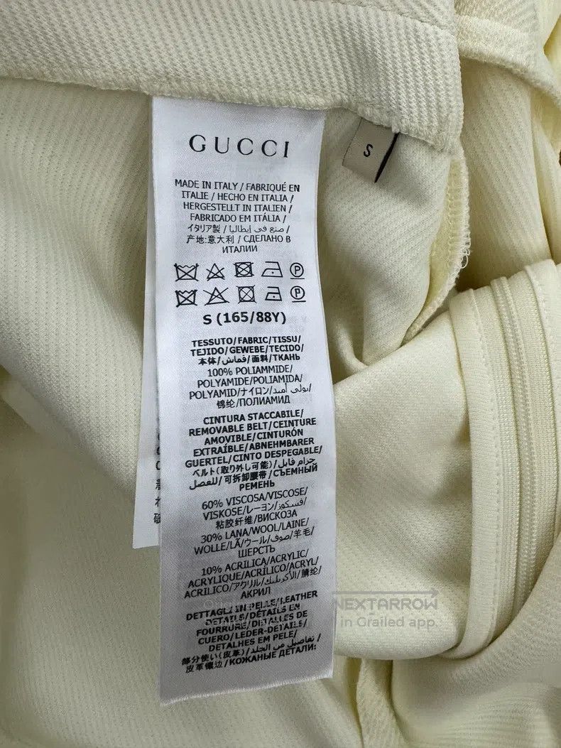 Gucci Gucci White dress Size S / US 4 / IT 40 - 4 Thumbnail