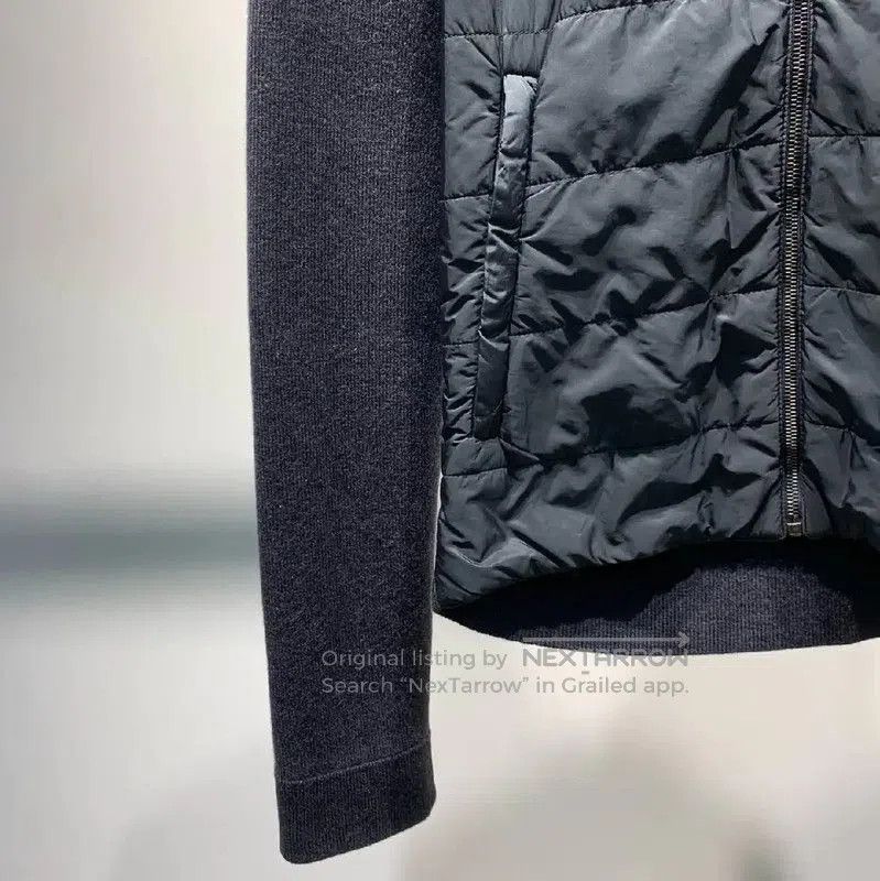Prada Prada Navy Cotton Men's Down Jacket. Size US M / EU 48-50 / 2 - 5 Thumbnail