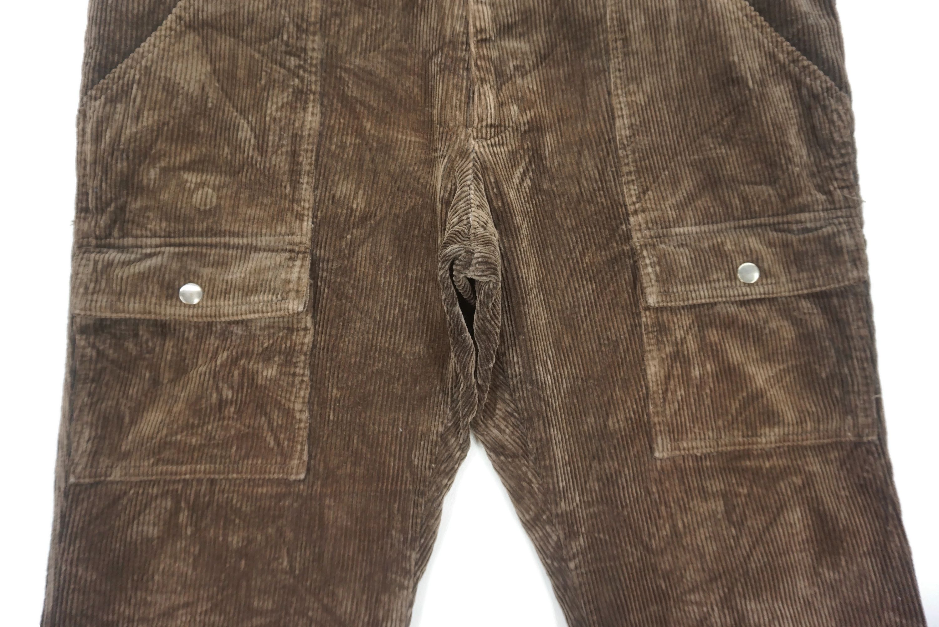 Japanese Brand Transcontinents Pants Size W33xL32 Bootcut Corduroy Baker Size US 33 - 5 Thumbnail