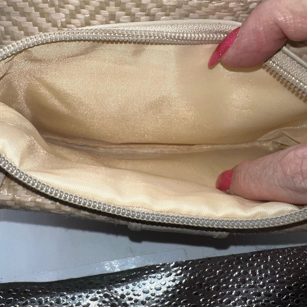 Other Giani Bernini Vintage Raffia and Leather Crossbody Bag Size ONE SIZE - 8 Thumbnail