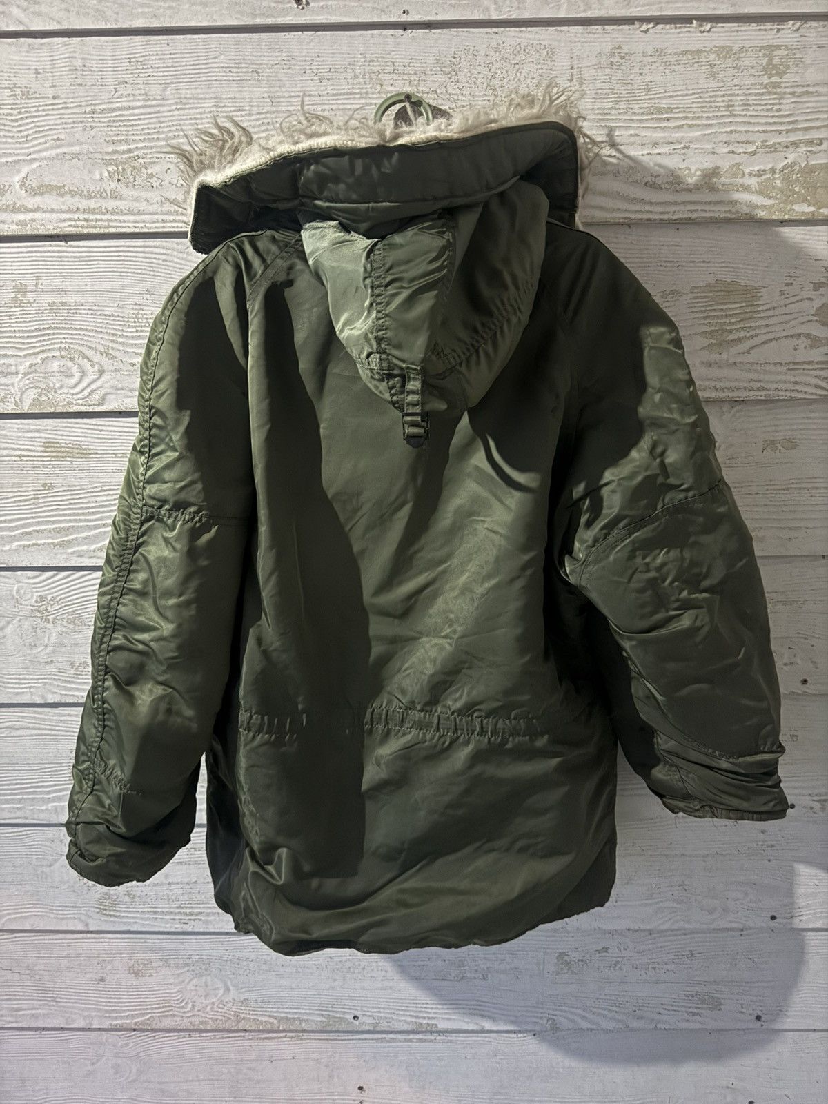 Alpha Industries VINTAGE ALPHA GREEN SIZE L BOMBER JACKET USA Size US L / EU 52-54 / 3 - 2 Thumbnail