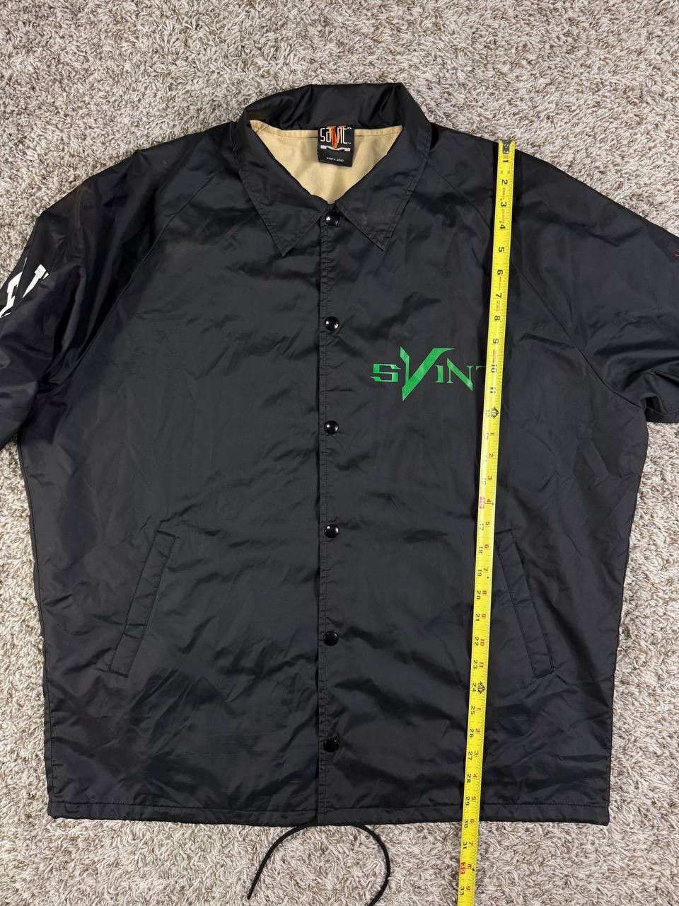 Saint Michael × Vlone Saint Michael x Vlone Skull Coach Jacket Size US XL / EU 56 / 4 - 7 Thumbnail