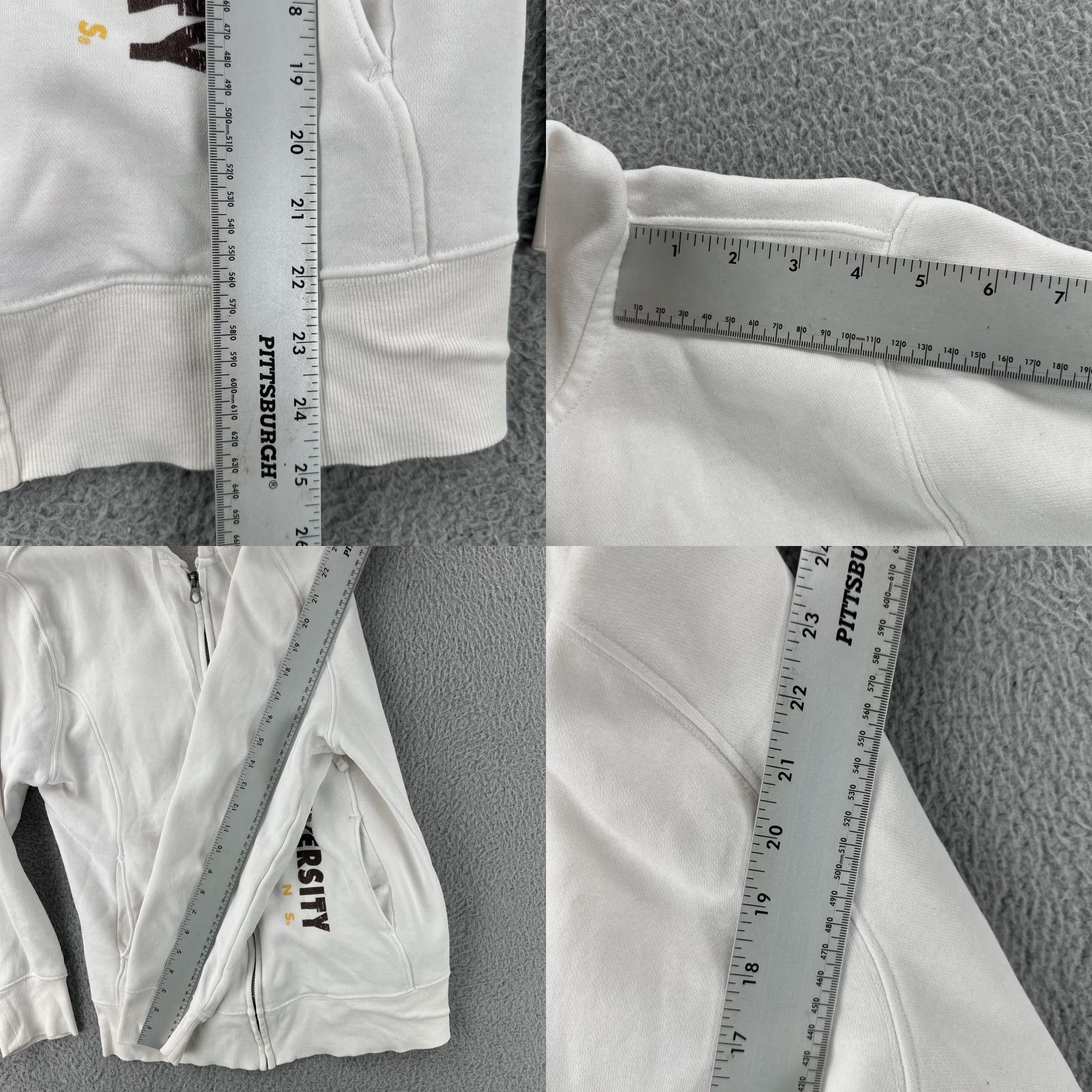 Jansport VINTAGE JanSport White Hoodie Loyola University New Orleans Y2K Full Zip Hooded Mens M Regular Shirt (Hoodie) Size US M / EU 48-50 / 2 - 9 Thumbnail