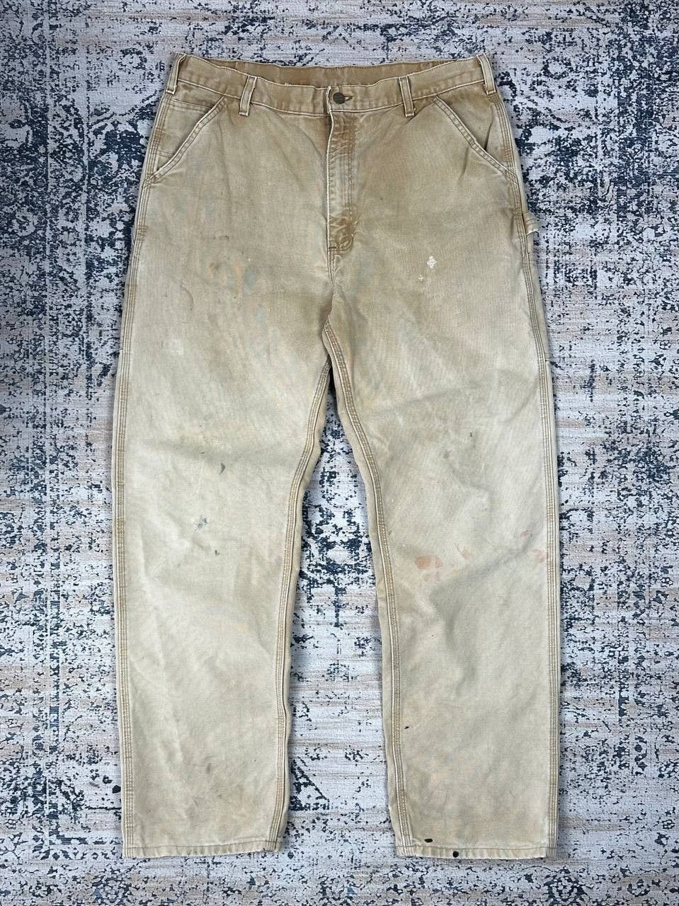 Carhartt Vintage 90s Usa Carhartt Single Knee Pants Distressed Size US 38 / EU 54 - 2 Thumbnail