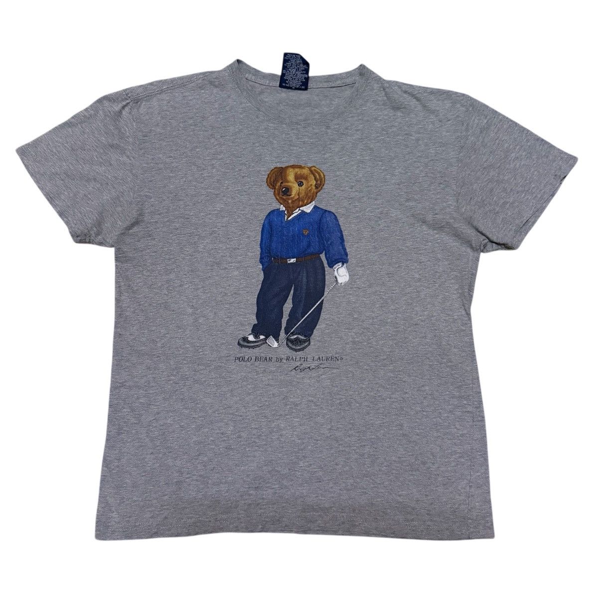 Polo Ralph Lauren Vintage Polo Bear By Polo Ralph Lauren Big Logo T Shirt Size US S / EU 44-46 / 1 - 1 Thumbnail