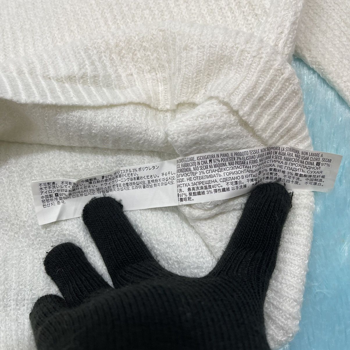 Forever 21 Forever 21 White Knitted Sweater Size L / US 10 / IT 46 - 7 Thumbnail