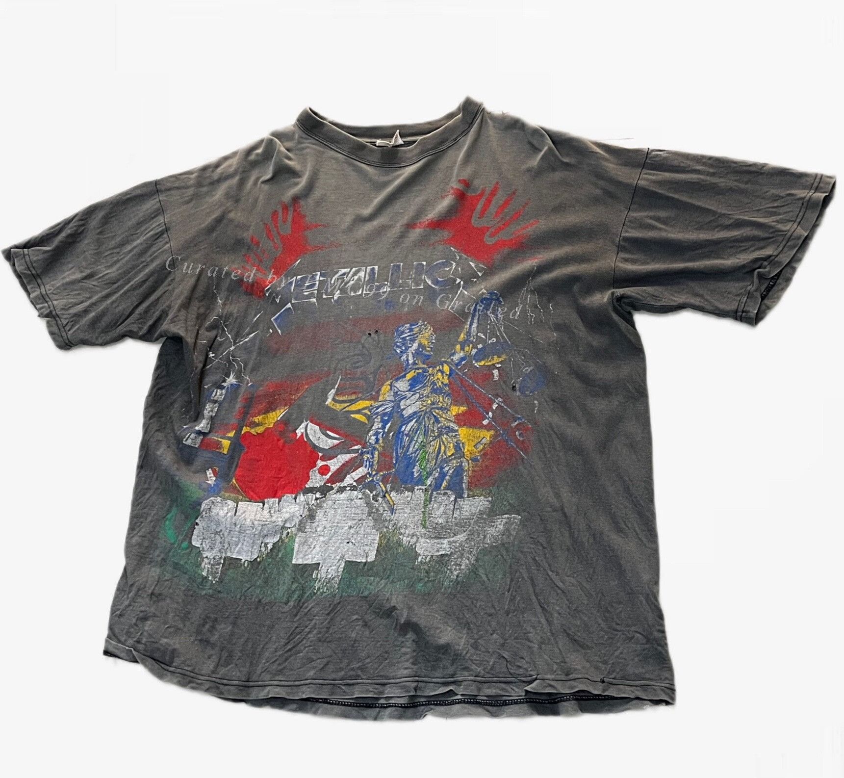 Other Metallica Vintage 90s Double-Sided Print Size US M / EU 48-50 / 2 - 1 Thumbnail