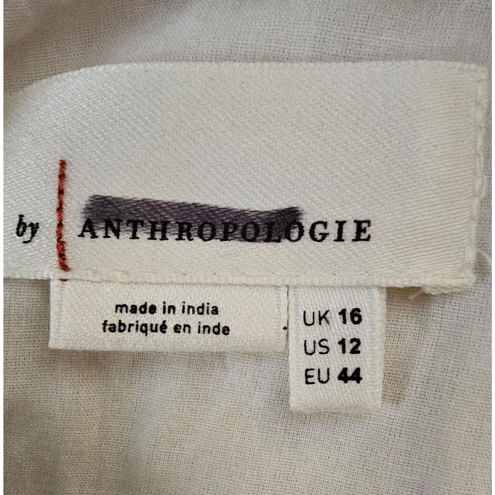 Anthropologie Anthropologie Lucienne Embroidered Maxi Dress Size 12 Size XL / US 12-14 / IT 48-50 - 11 Thumbnail