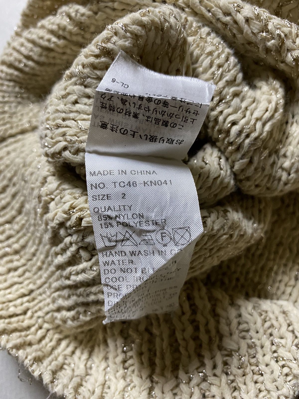 Issey Miyake FW03 Tsumori Chisato Long Sleeve Knit Sweater Size M / US 6-8 / IT 42-44 - 12 Thumbnail