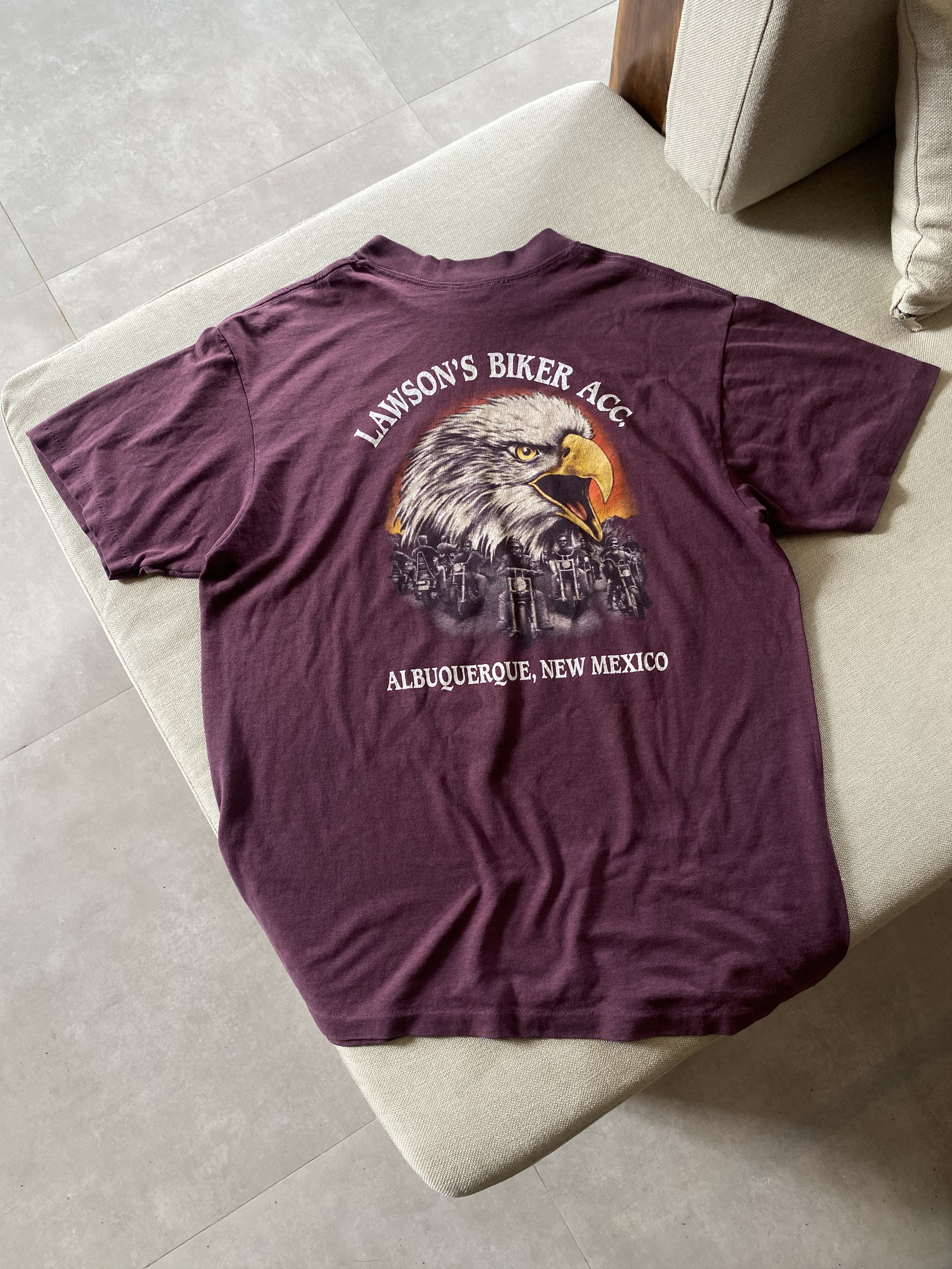 Vintage Original 1993' 3D Emblem "Leader of The Pack" American Biker Size US L / EU 52-54 / 3 - 3 Thumbnail