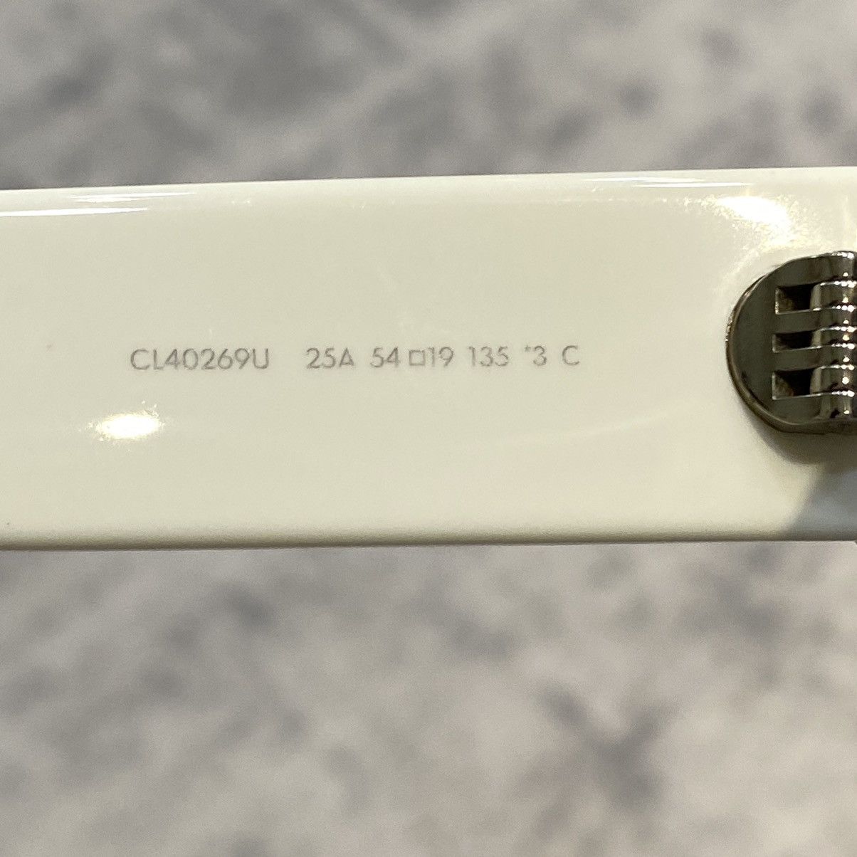 Celine CELINE Triomphe CL40269U Cat Eye Sunglasses WHITE Size ONE SIZE - 10 Thumbnail