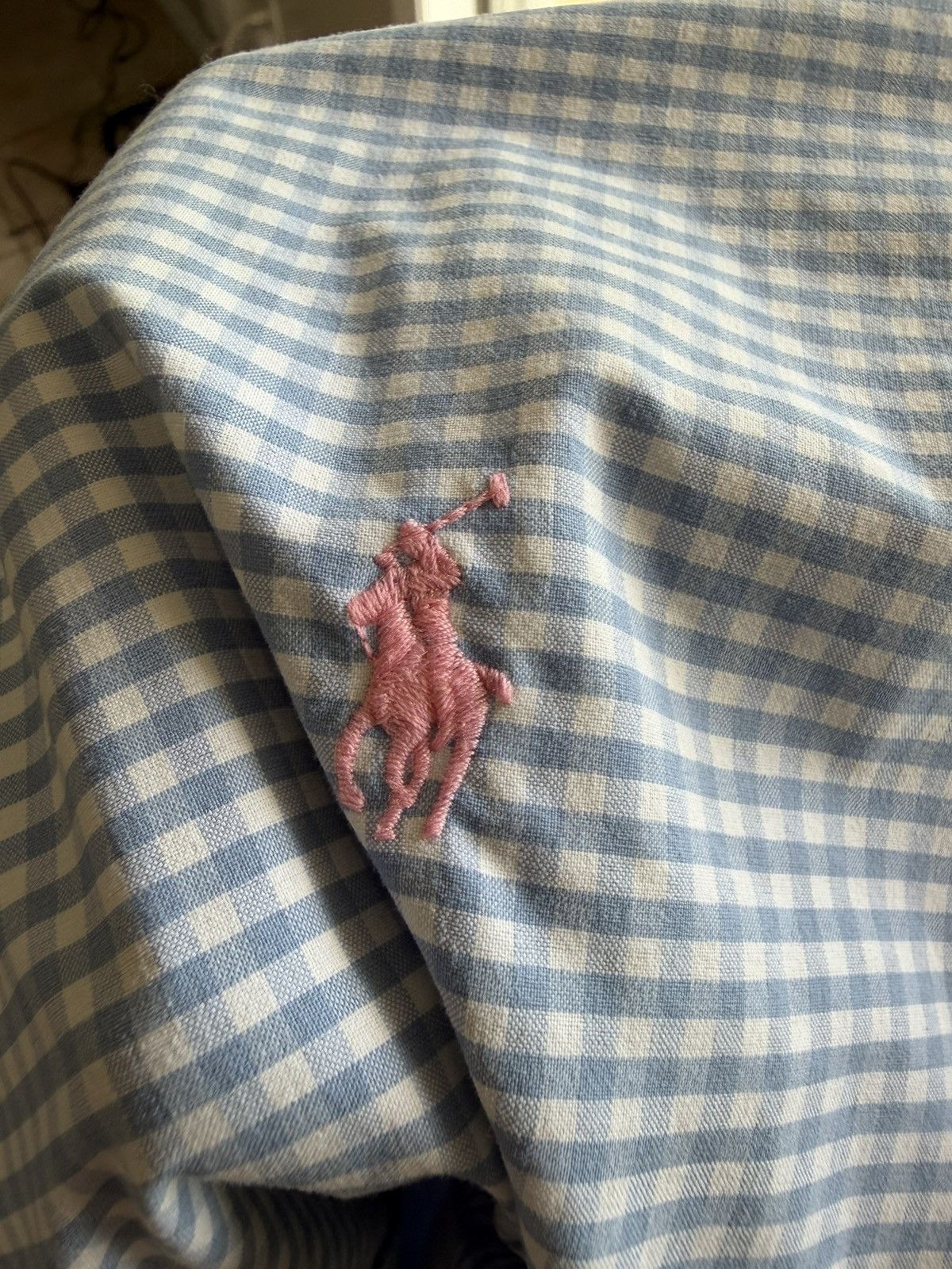 Polo Ralph Lauren Blue/Pink Polo Ralph Lauren Button Down Size US XL / EU 56 / 4 - 3 Thumbnail