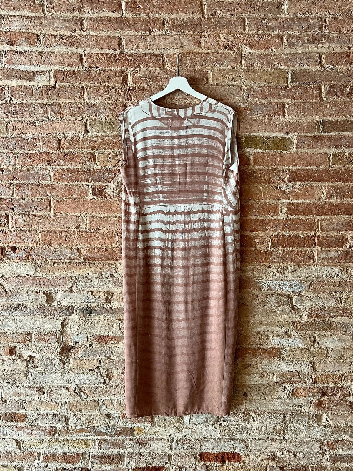 Maison Margiela S\S 1996 TROMPE L’OEIL PHOTO-PRINT RAYON DRESS Size M / US 6-8 / IT 42-44 - 6 Thumbnail