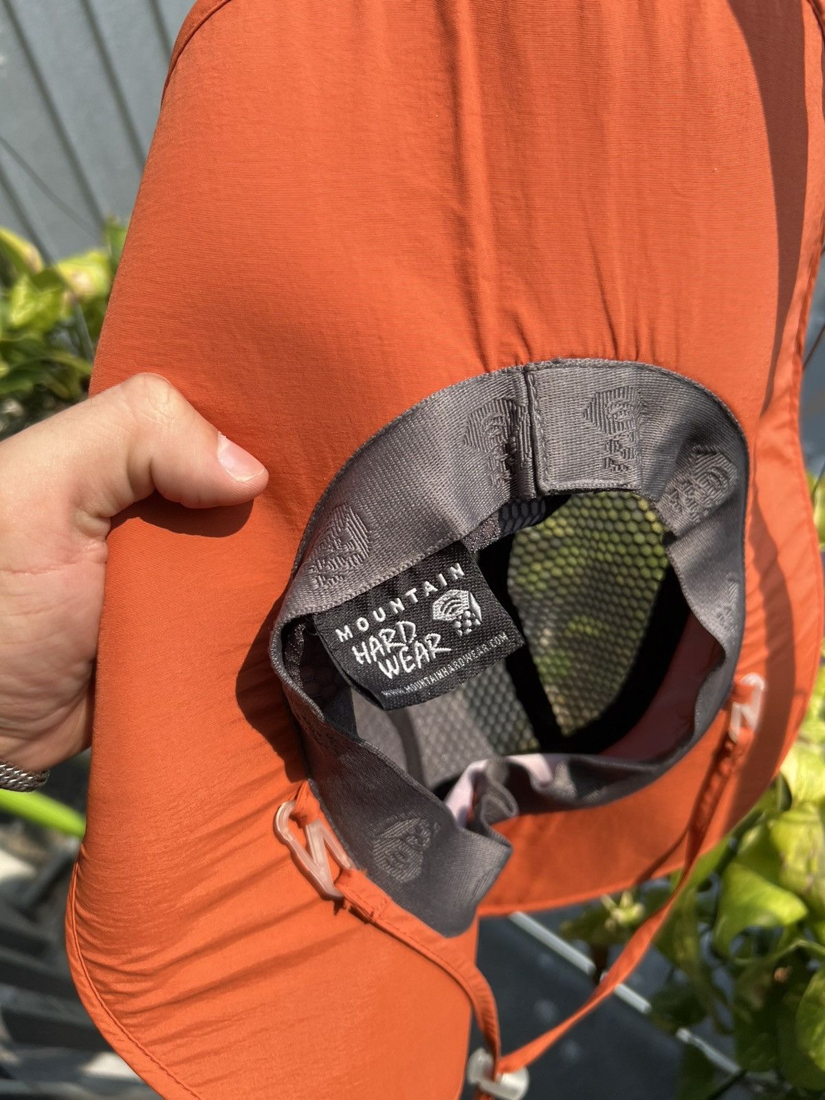 Mountain Hardwear Mountain Hardwear Technical Sun Hat Orange Trail Cap Size ONE SIZE - 9 Thumbnail