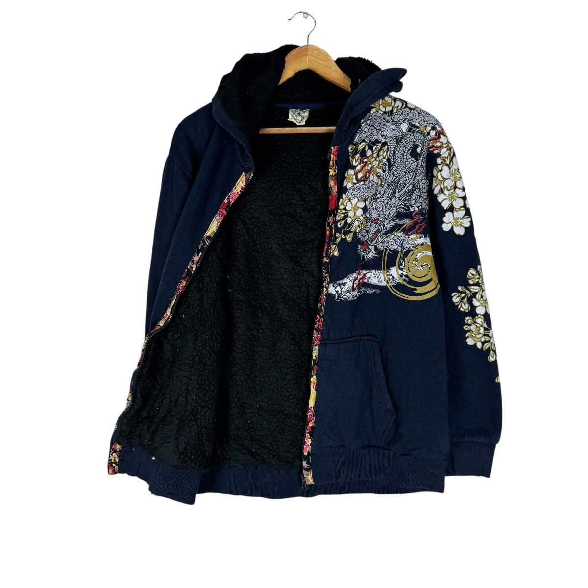 Japanese Brand ☀️SUKAJAN DRAGON HOODIE SWEATSHIRT Size US L / EU 52-54 / 3 - 10 Thumbnail
