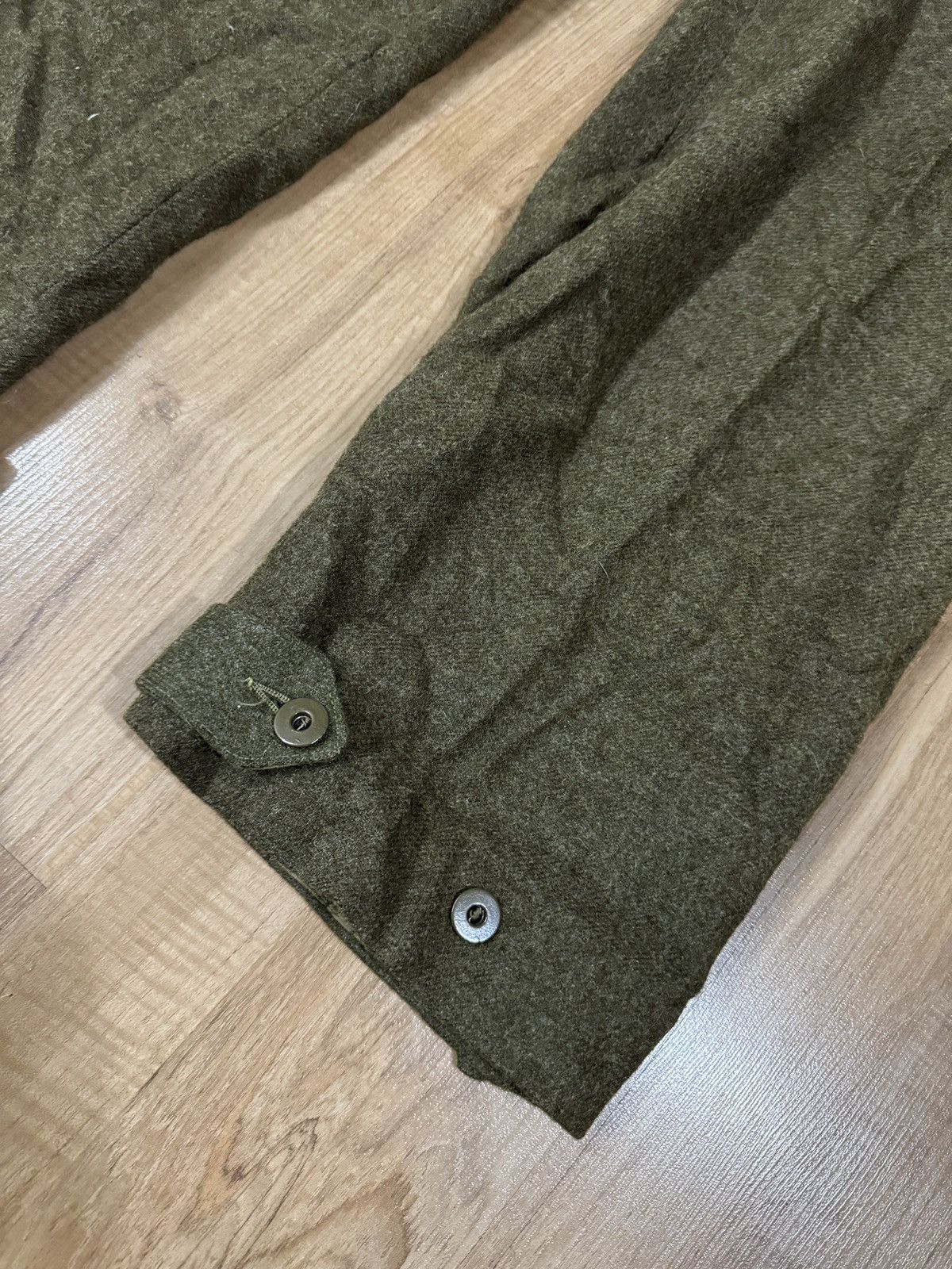 Vintage VINTAGE 1951 BRITISH BATTLE TROUSER WOOL PANTS Size US 38 / EU 54 - 2 Thumbnail