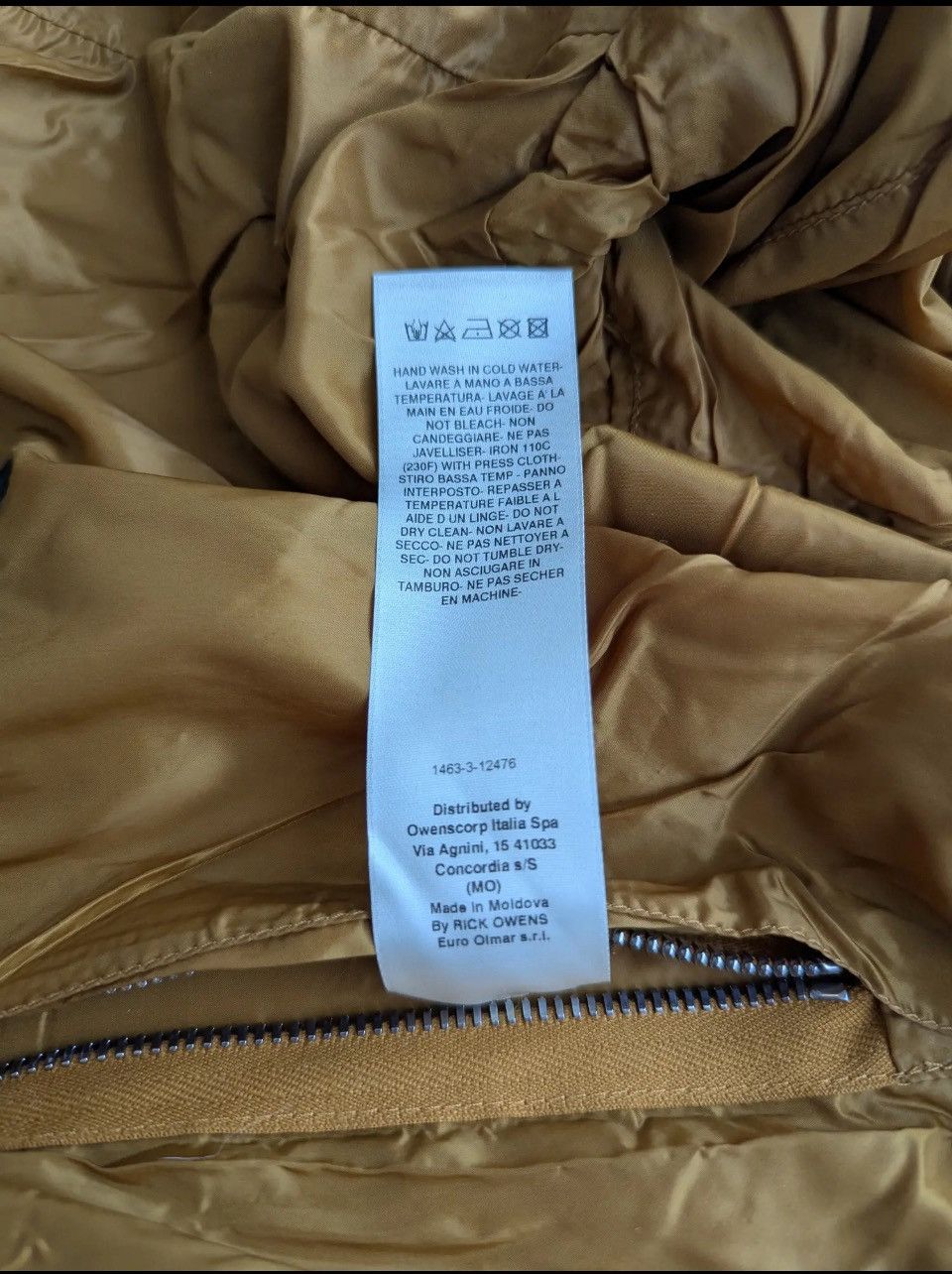 Rick Owens DRKSHDW Nylon MA-1 Style Bomber Size US XL / EU 56 / 4 - 3 Thumbnail