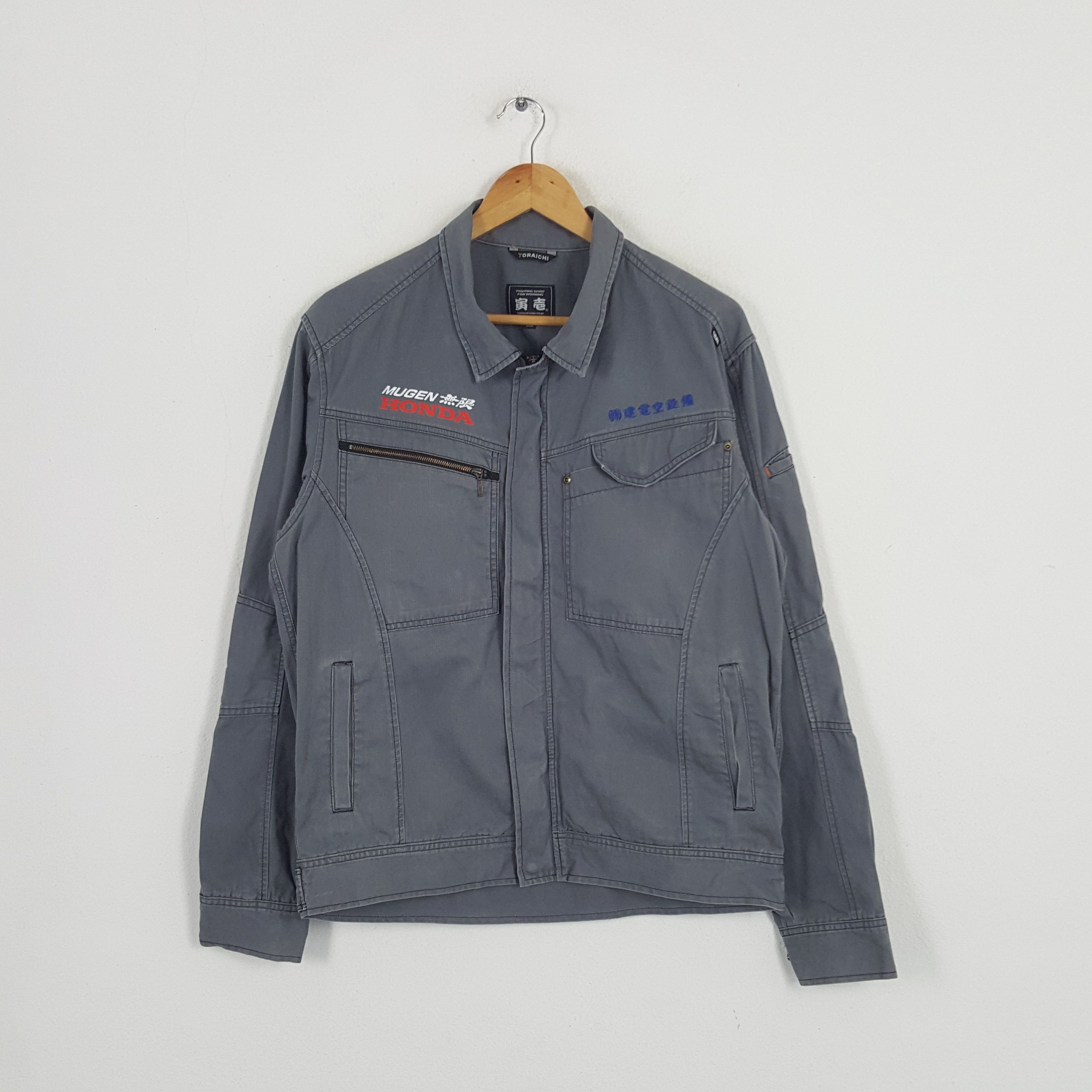 Honda × Vintage Vintage Mugen Honda Japanese Racing Team Custom Jacket Size US M / EU 48-50 / 2 - 3 Thumbnail